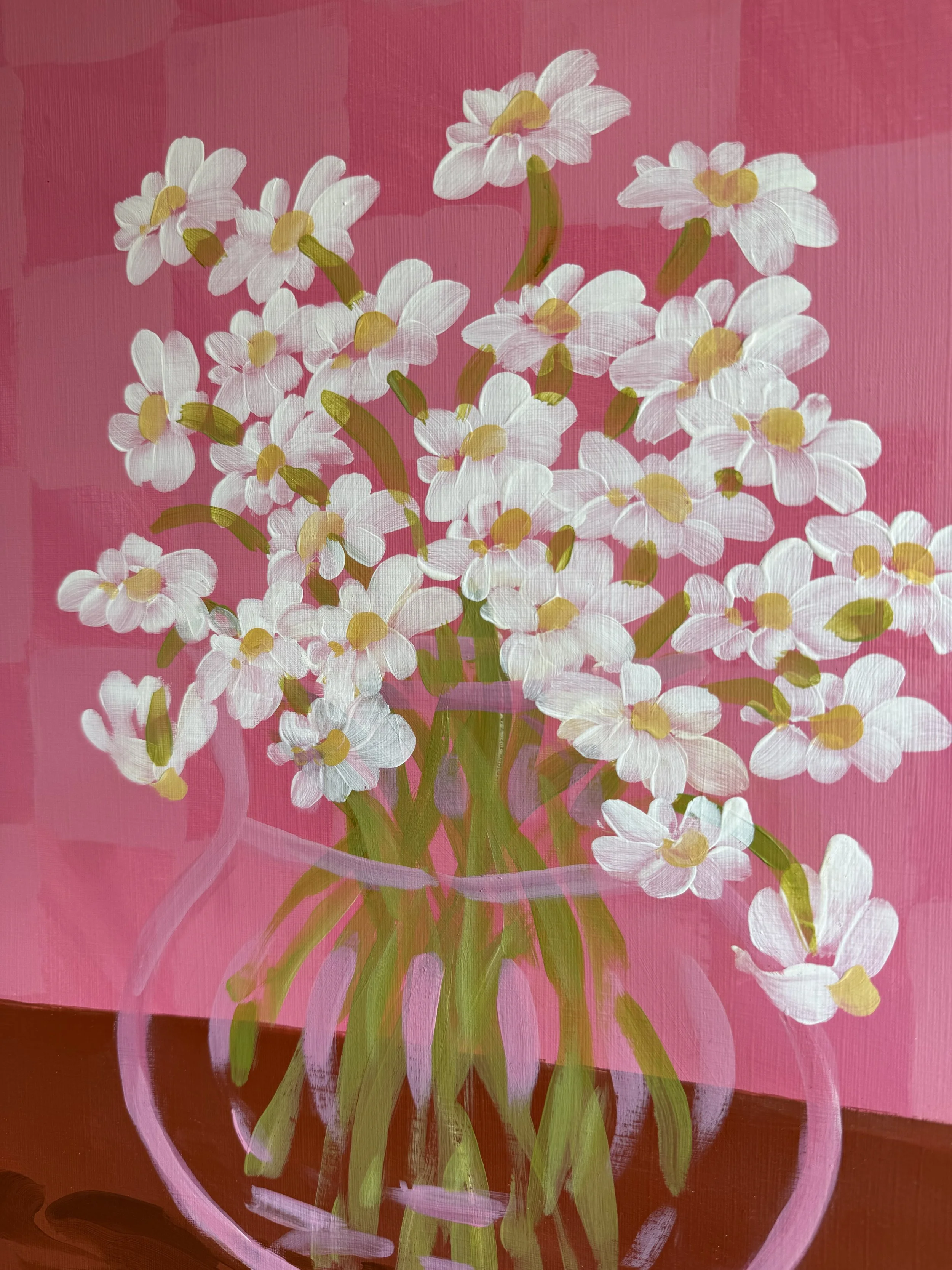 Daisies On Pink.jpg