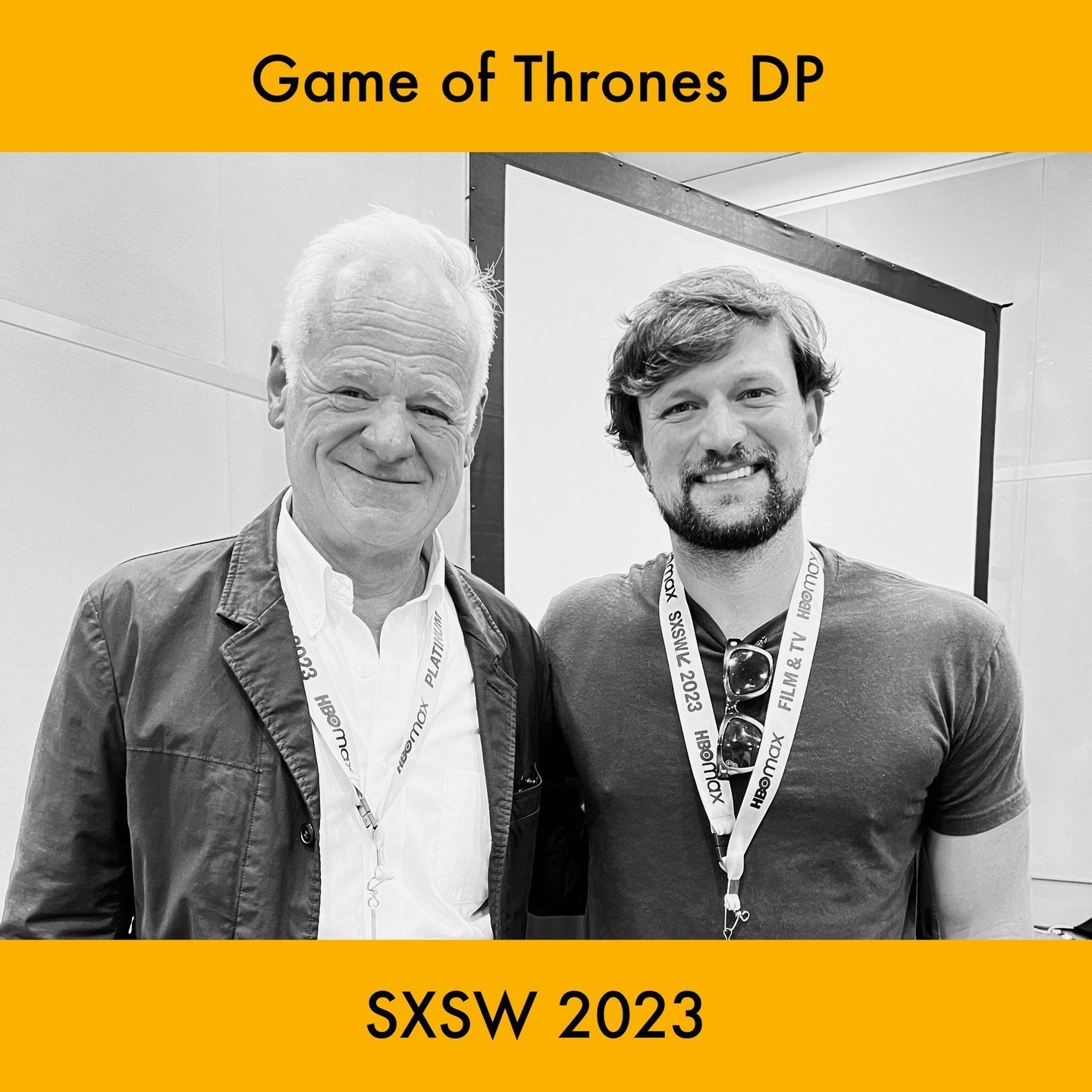 Got to learn from and ask questions to director of photography Robert McLachlan.  He is is responsible for some of the most iconic scenes in movie and tv history including the RED WEDDING in Game of Thrones. 
.
.
.
.
.
#sxsw #sxsw2023 #sxswfilm #aust