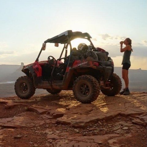 Last beer before making our way down&hellip;

Camping in Moab.

#atv #offroading #offroad #motorsports #4x4life #moab #kawasaki #4x4 #motocross #dirtbike  #camping  #outdoorlife #wilderness #campinglife #mountain #climbing #outdoor #offroading #natur