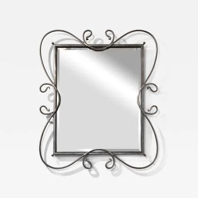 SCROLLED WALL MIRROR