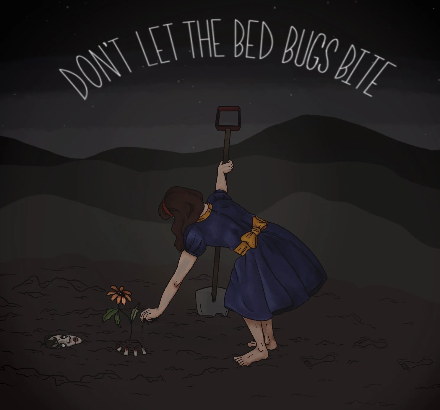 “Don’t let the bed bugs bite” poster