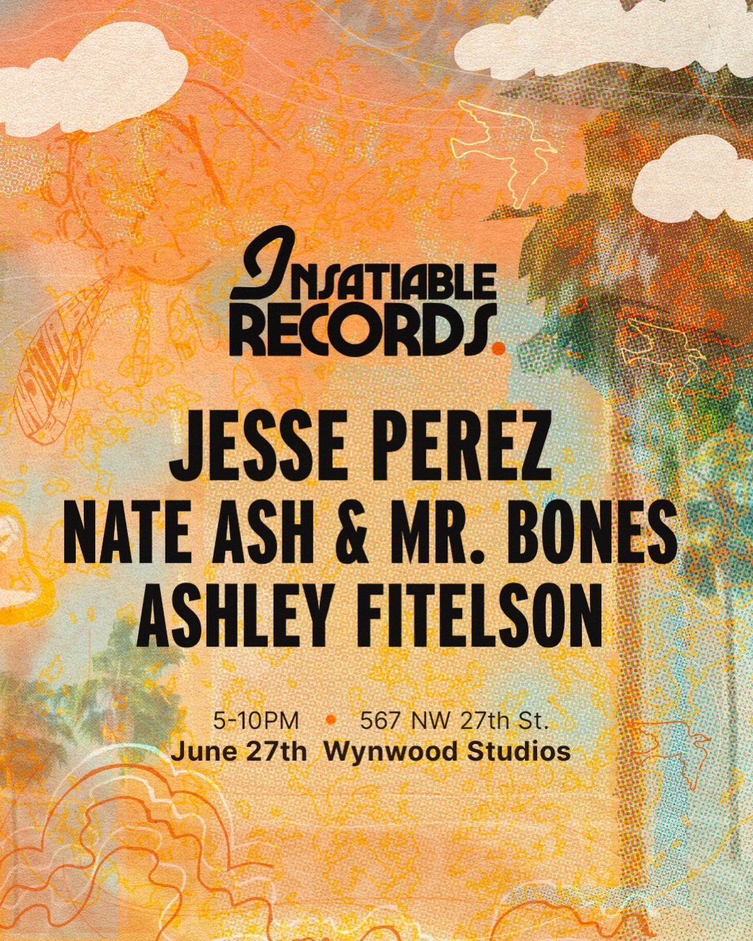 Branding / Flyer design for @insatiablerecs 
Swipe for the good stuff