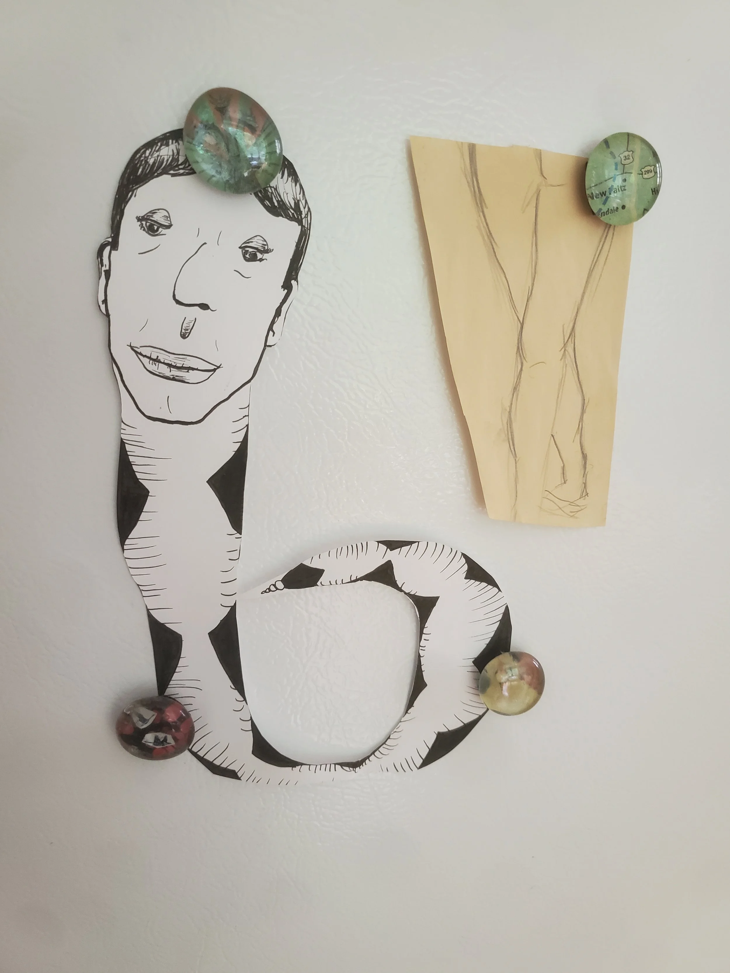 snake n legs on fridge.jpg