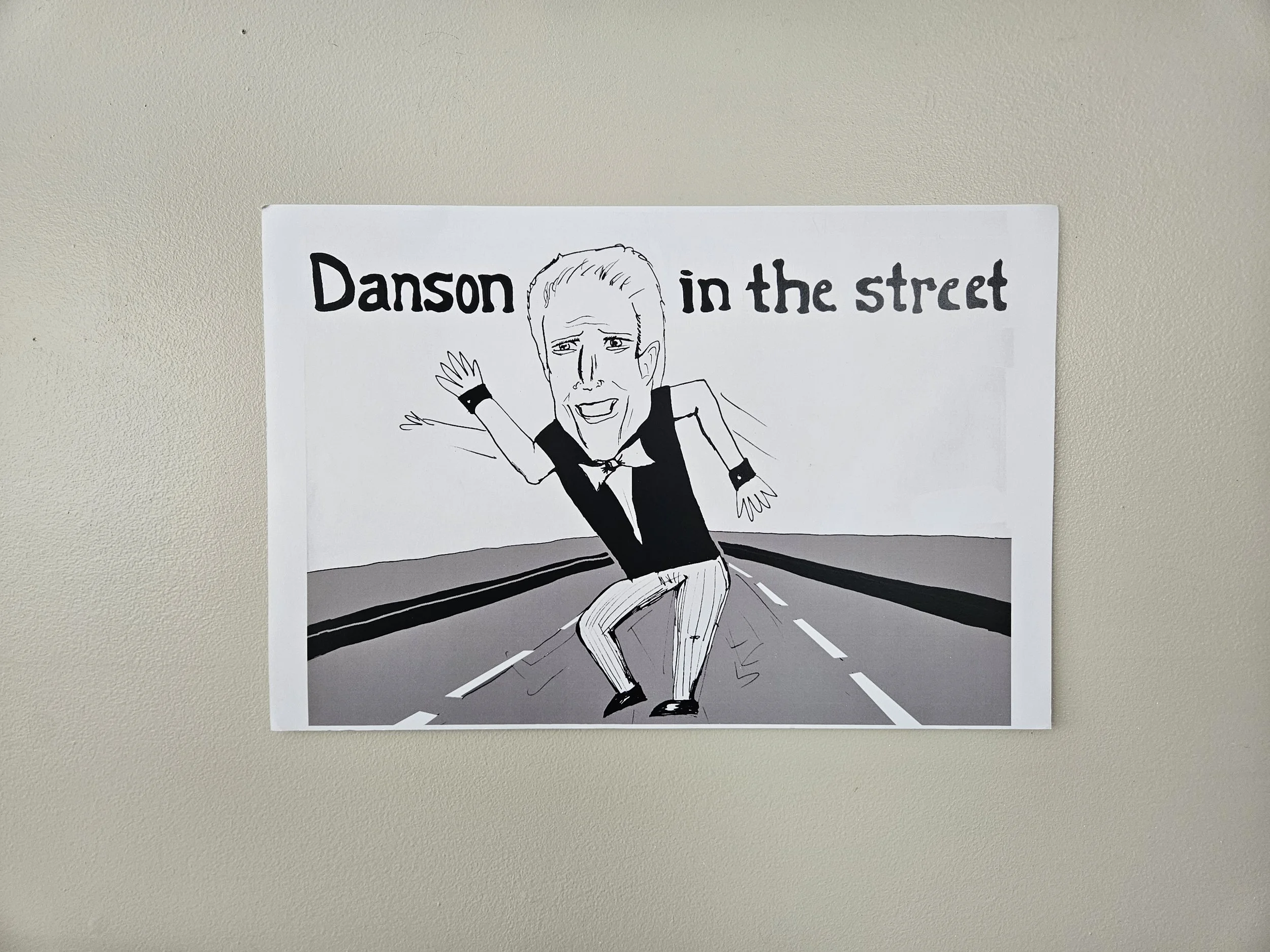 "Danson in the Street" (full bleed)