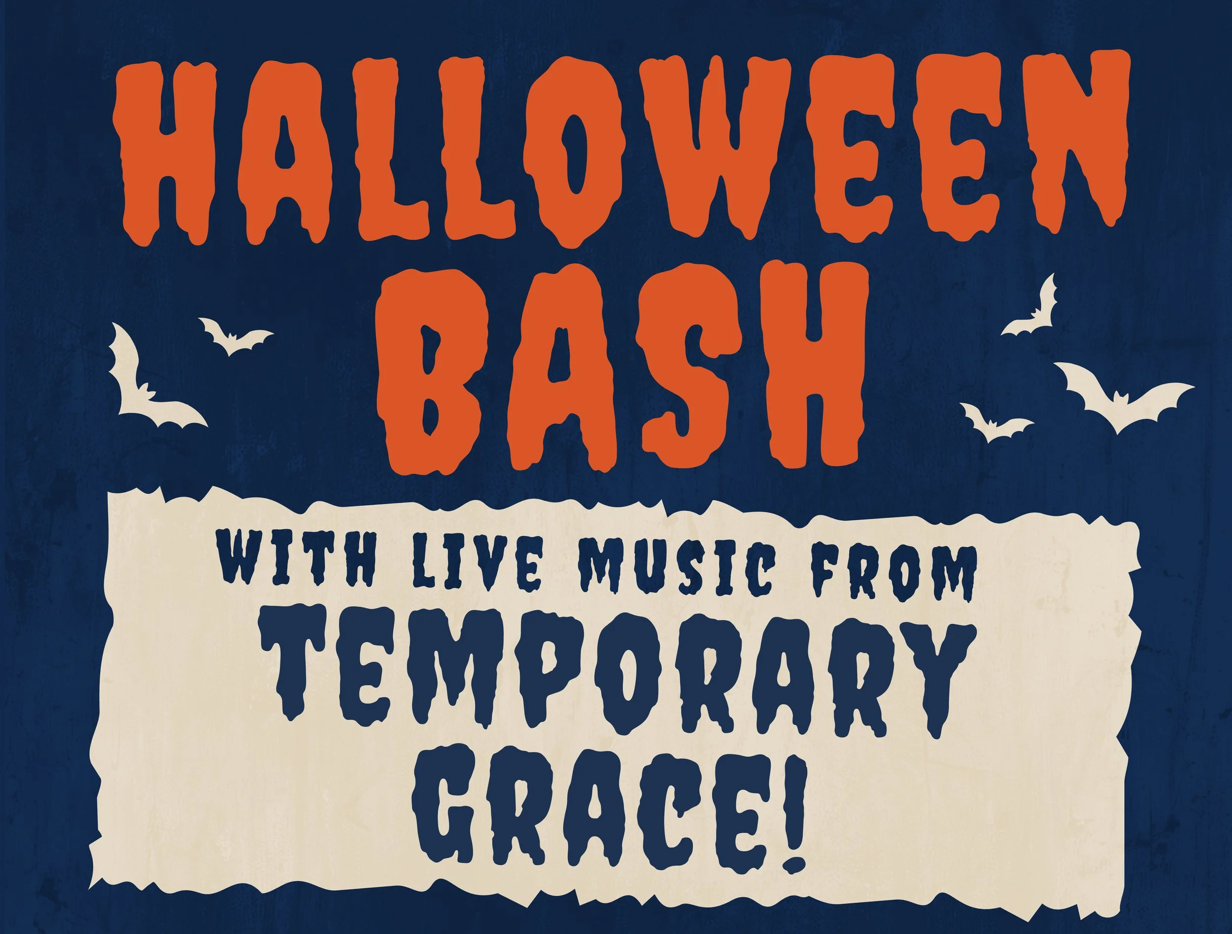 Halloween Bash with Temporary Grace
