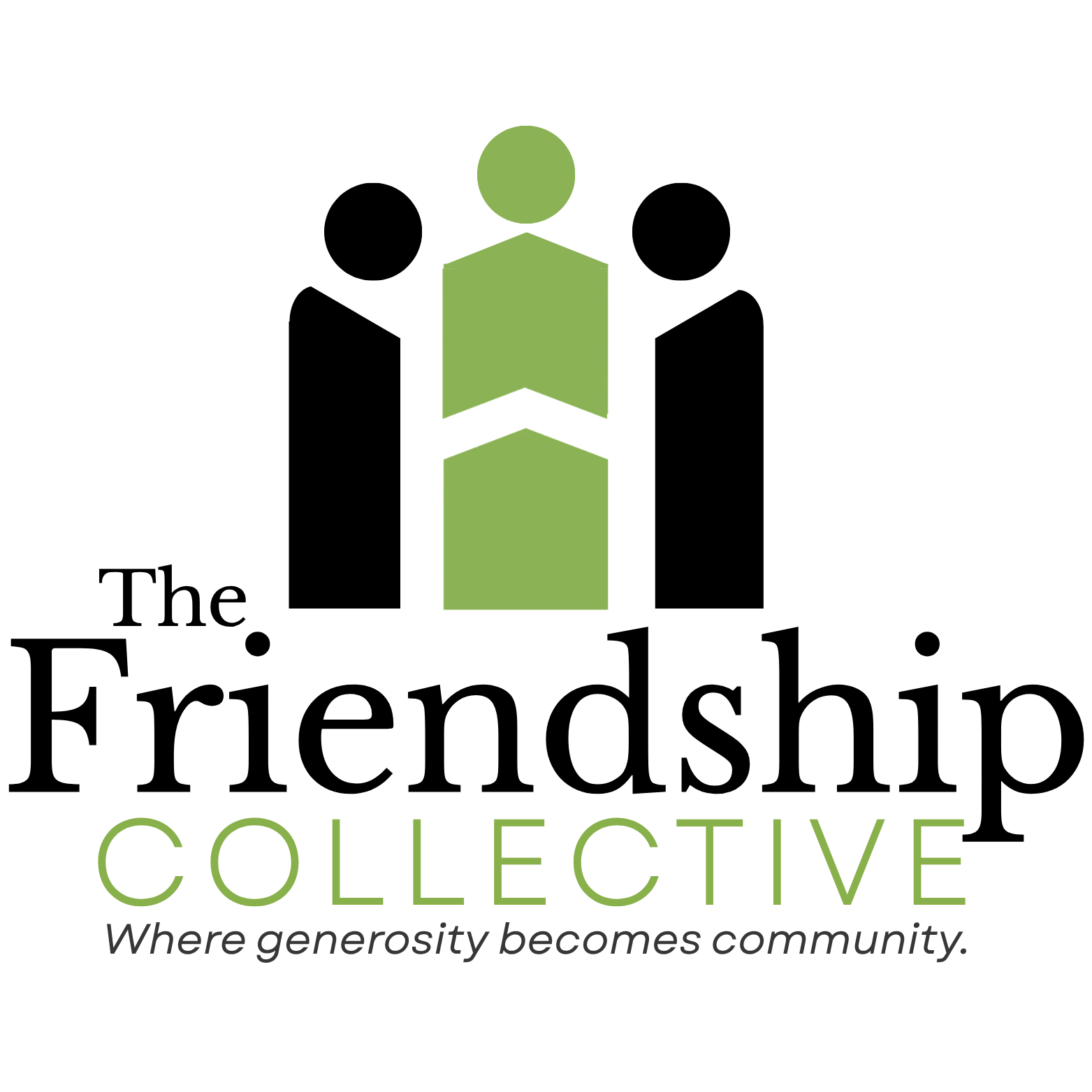 the Friendship Collective logo - Where generosity becomes community