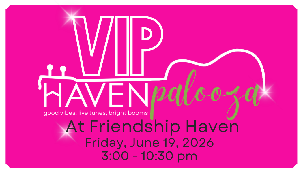 Hot pink VIP tick stub