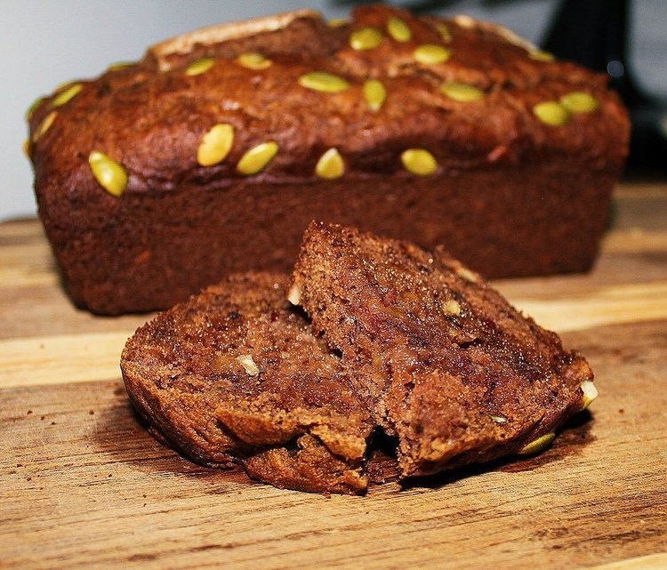 Sugar-Free Barley Flour Banana Bread