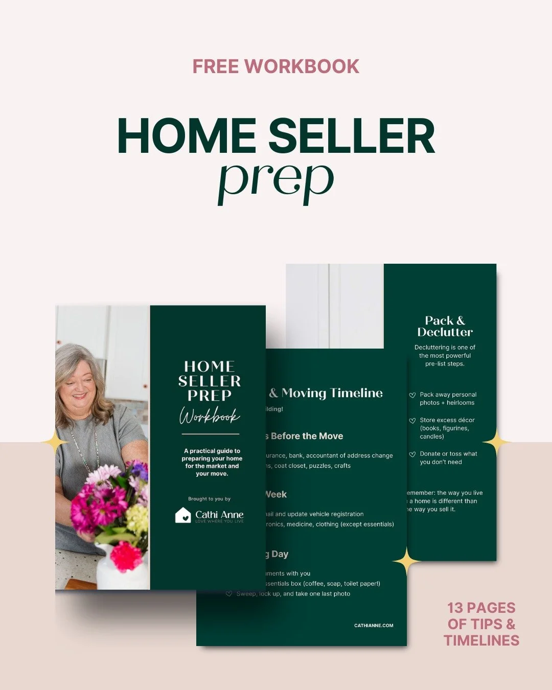 Getting ready to sell your home? 🏡

It comes with a lot of moving pieces and can be overwhelming at times... but it doesn't have to be!

I created a new workbook that gives you a clear plan, simple checklists, and realistic next steps so you can fee
