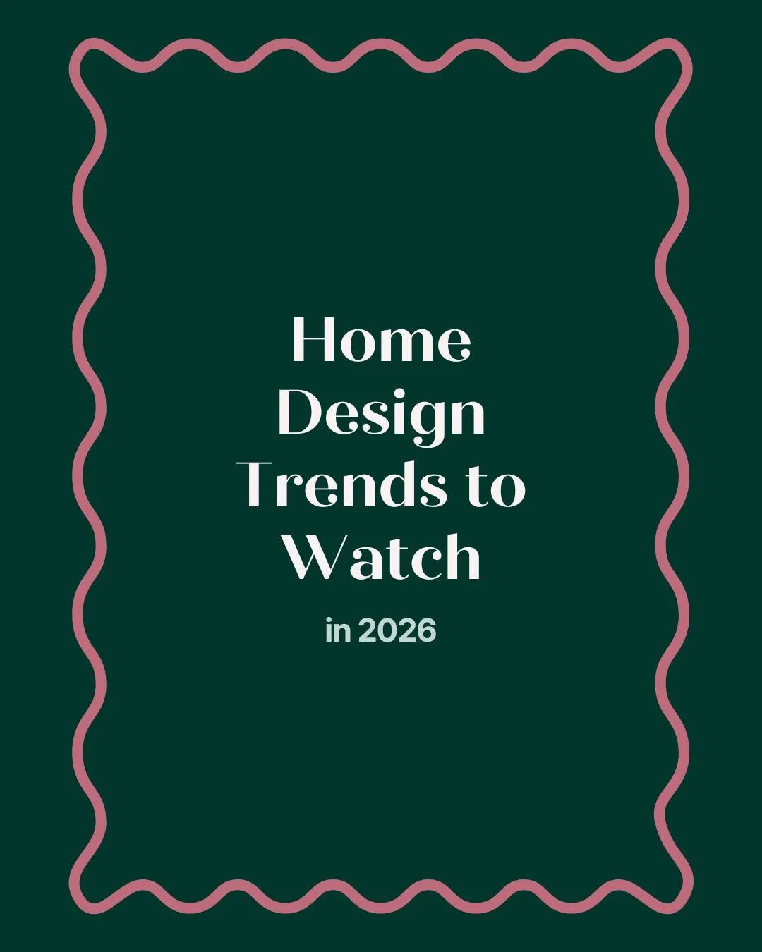 Over the years, I&rsquo;ve watched design swing back and forth between trends that feel exciting in the moment and spaces that truly stand the test of time.

As we look ahead to 2026, what&rsquo;s resonating most with my clients is a desire for homes