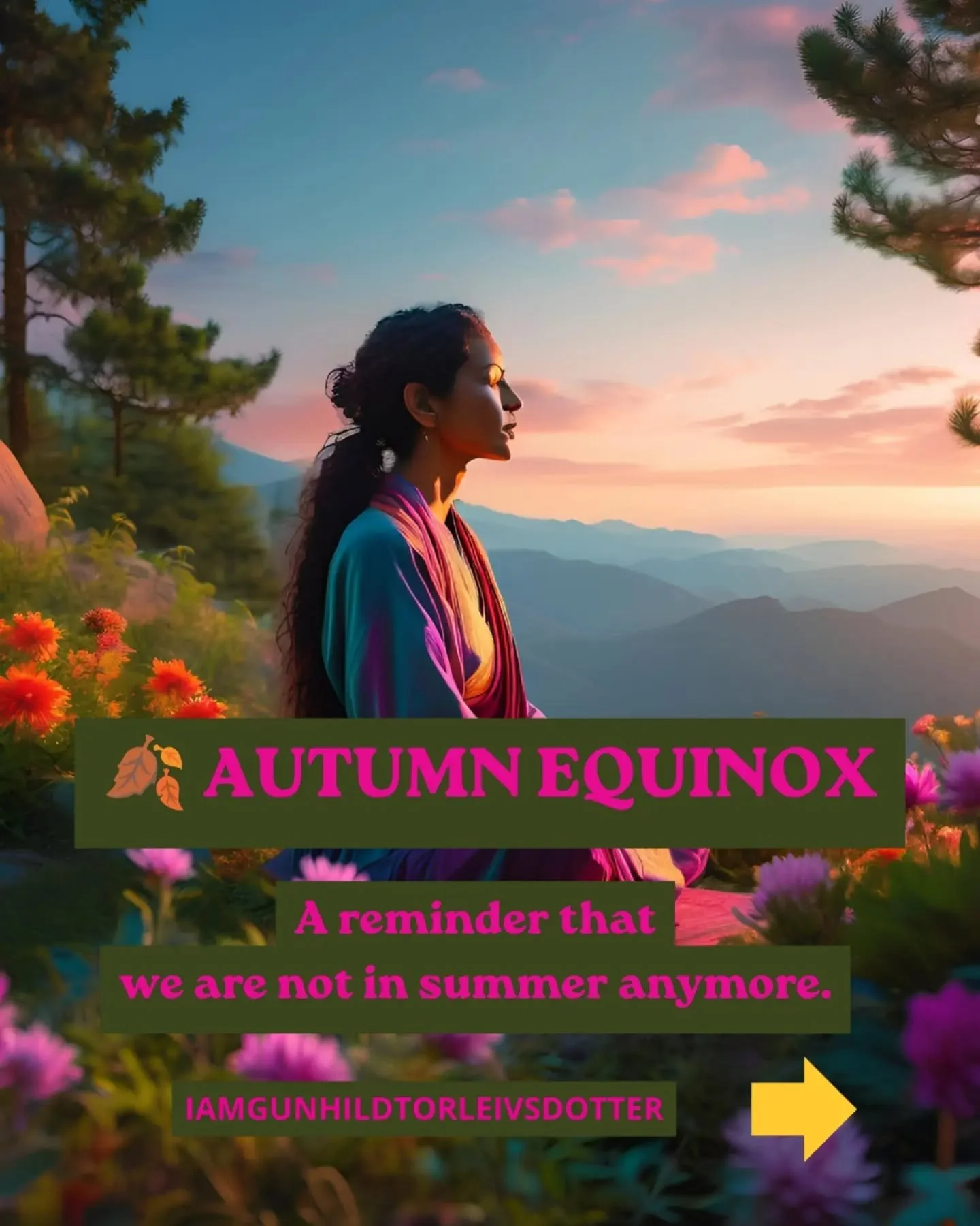 Do you now the celebration of equinox?

Sending soo match love in this time!❤️❤️