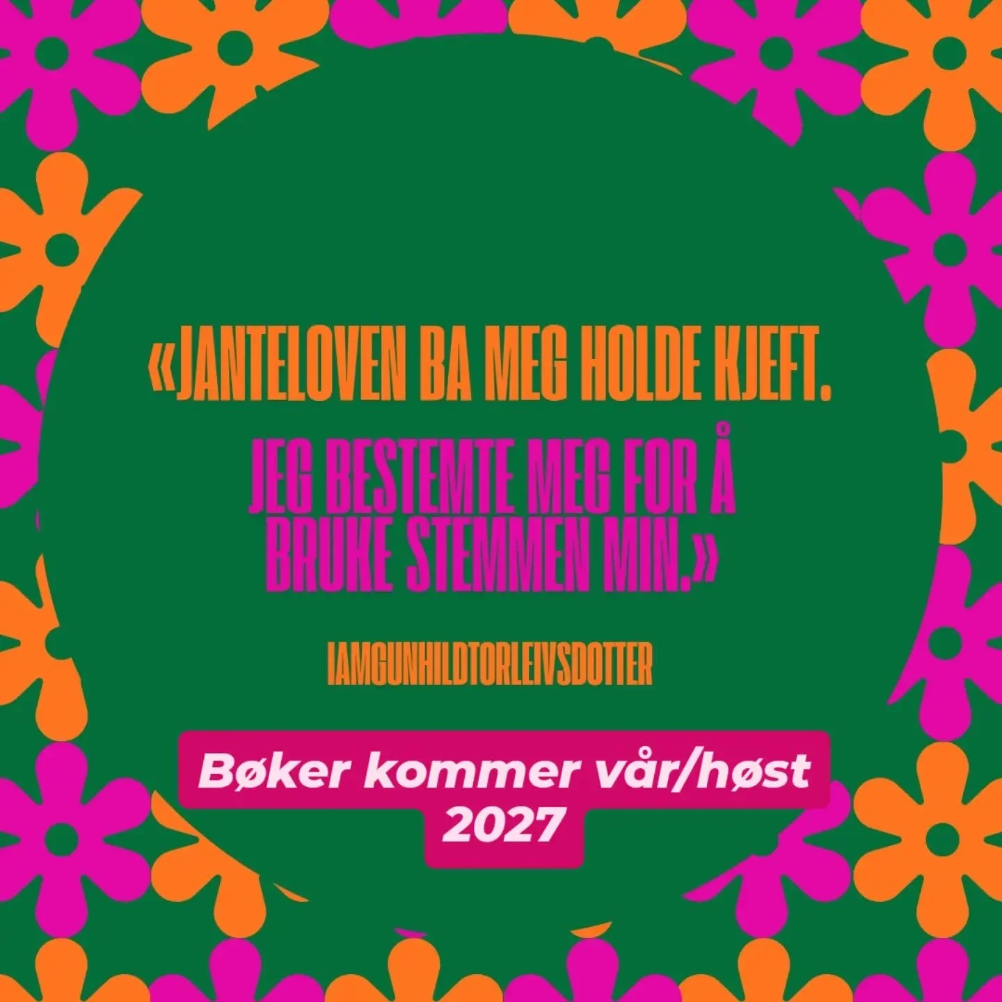 Jeg har v&aelig;rt stille lenge nok.

Jeg har gjort meg liten lenge nok.

Jeg har latt andres meninger bestemme hvor mye plass jeg kan ta, lenge nok.

Og jeg er faen meg ferdig med det.

💋Jeg kommer til &aring; dele det jeg mener.

💋Jeg kommer til 