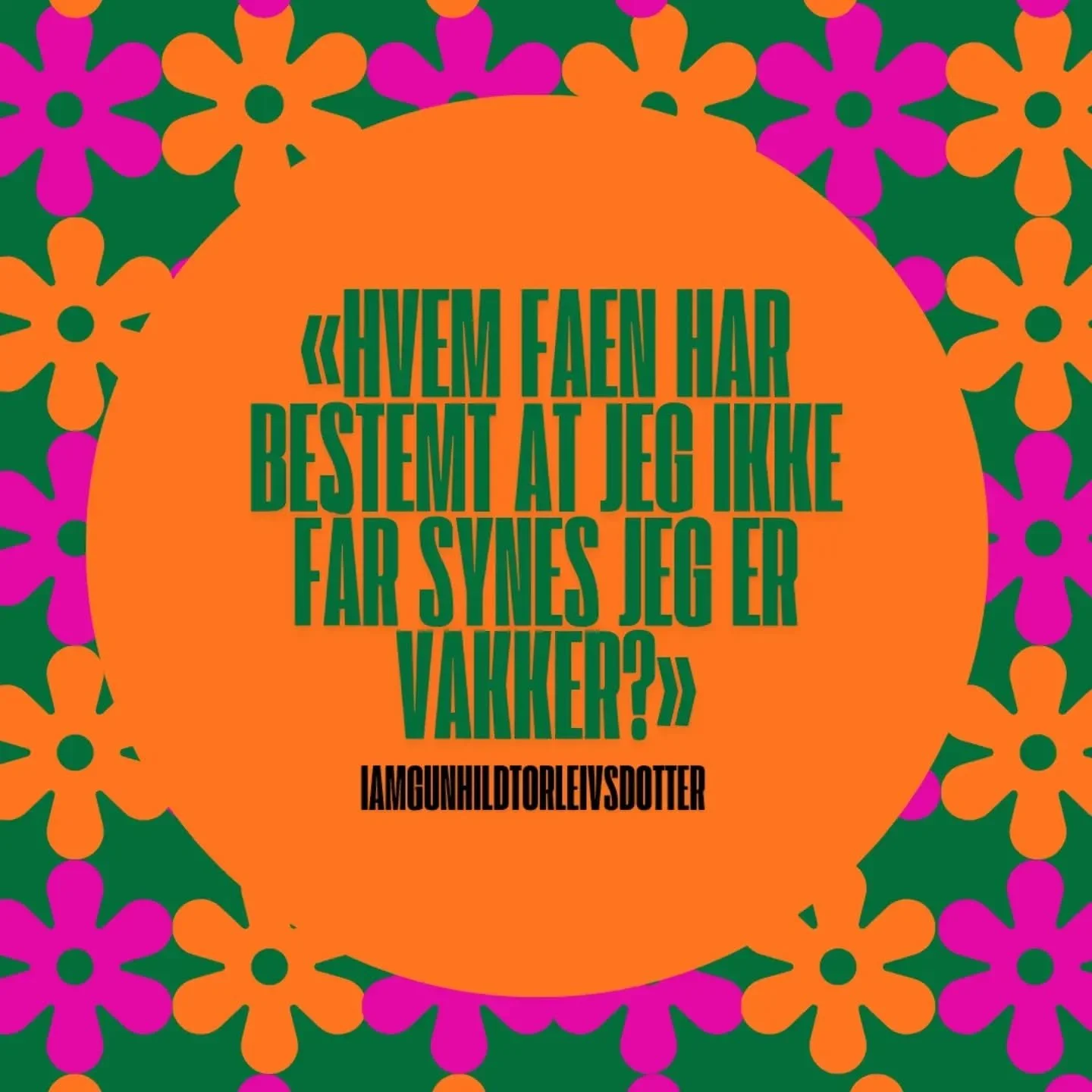 Tenk om vi faktisk begynte &aring; l&oslash;fte hverandre i stedet for &aring; sammenligne oss med hverandre.

At vi kunne se en flott kvinne og si:

Fy s&oslash;ren, s&aring; nydelig du er!💞

Eller se en mann som str&aring;ler av selvtillit og tenk