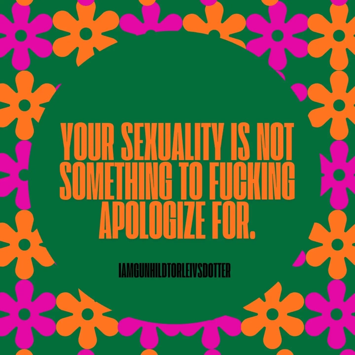 I wish someone had told my eighteen-year-old self that female sexuality wasn't something dirty, dangerous or shameful.

That understanding my vulva, my desires, my pleasure and my boundaries was part of understanding myself.

Why do we learn so much 