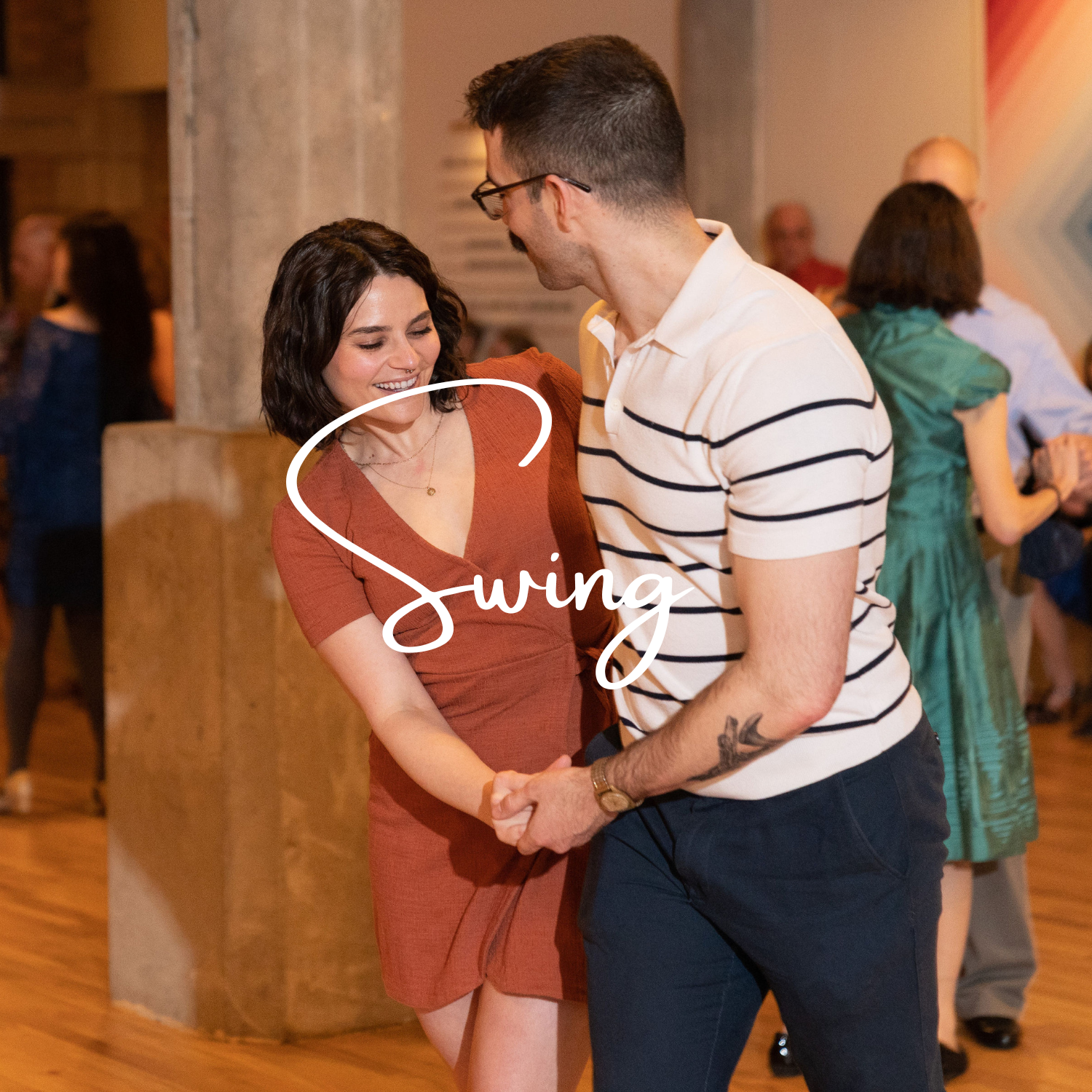 Swing classes for couples, Crash course, Socials