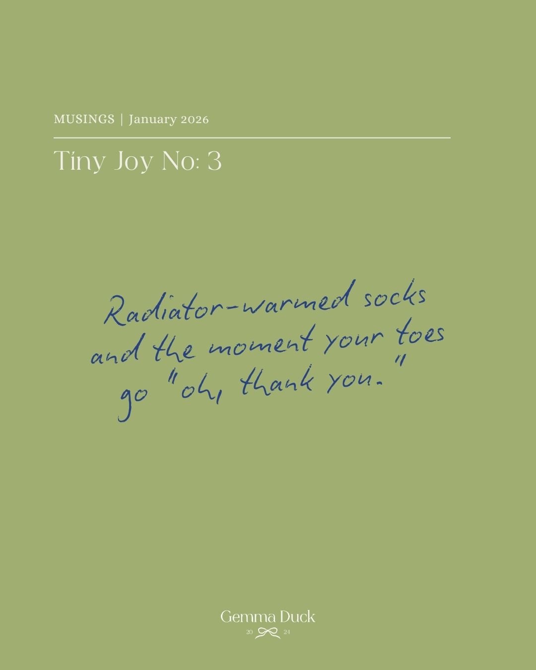 The Joyful Almanac ~ January | My Joyful Somerset Life | Gemma Duck