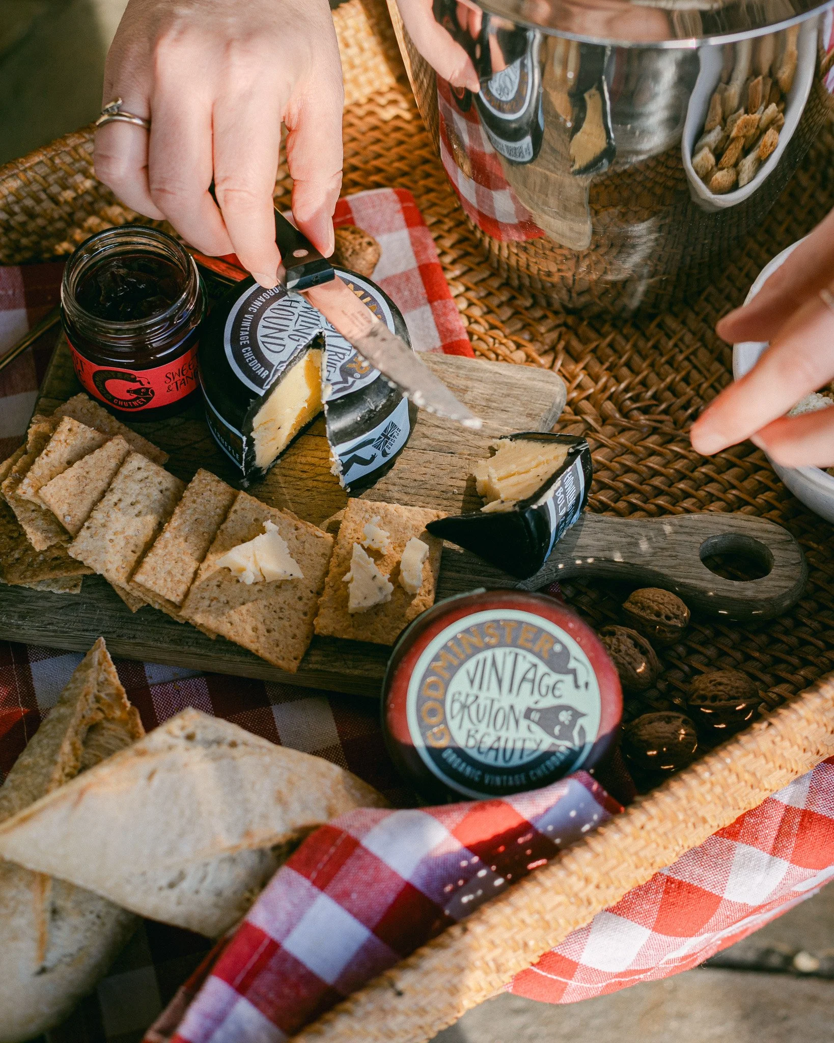Seasonal British Picnicscape Styled Outdoors in Somerset | Gemma Duck / Picnic Planning