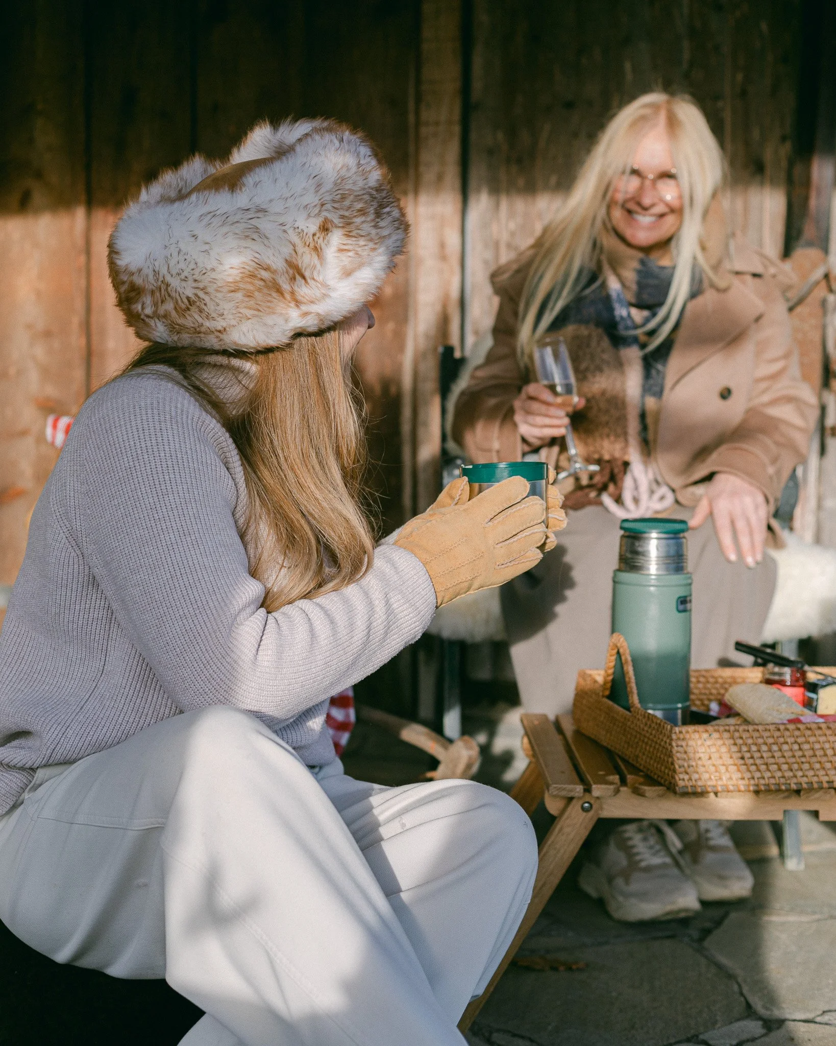 A Chalet Soirée in the Somerset Cold