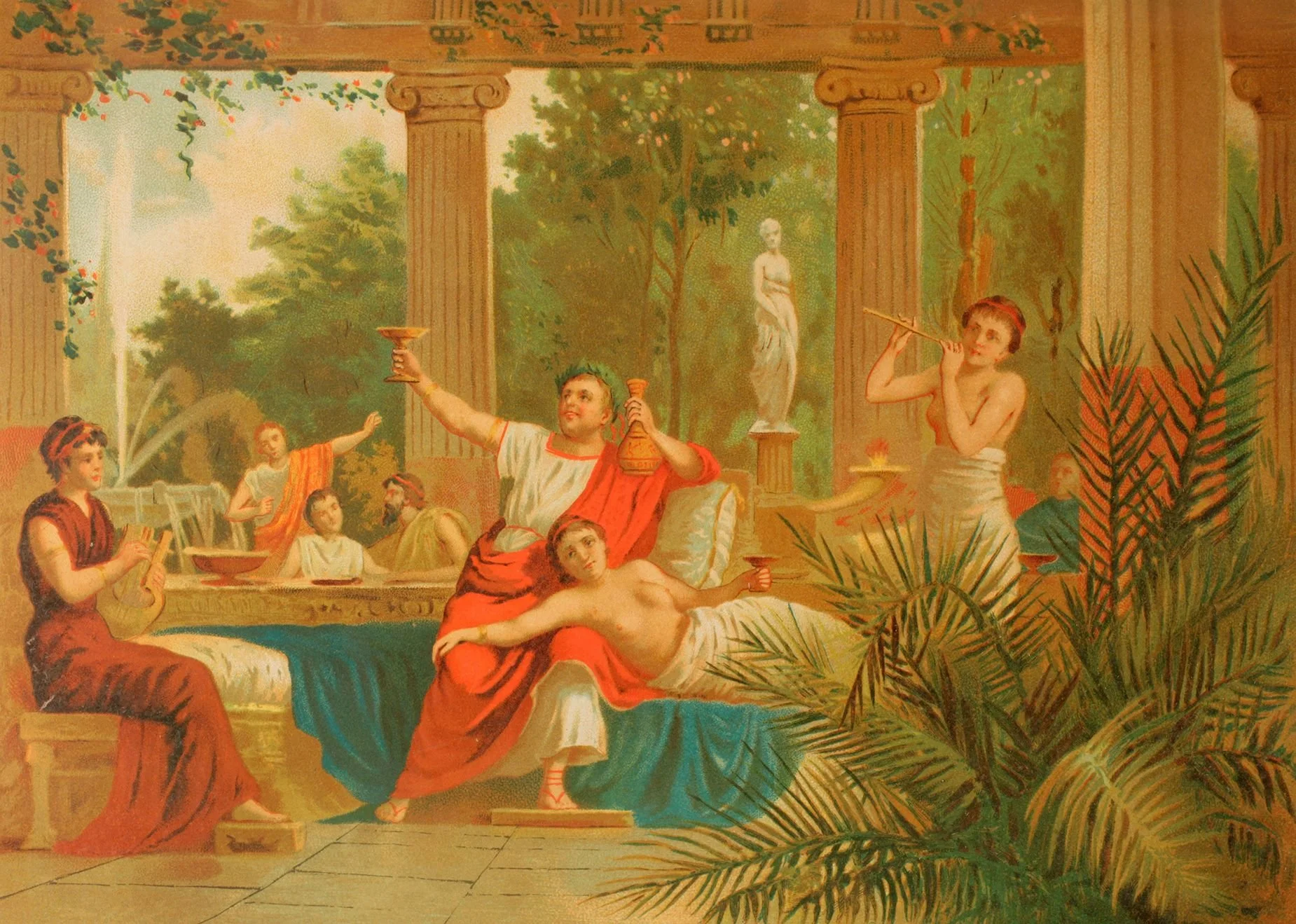 The Role of Outdoor Banquets in Ancient Rome and Egypt