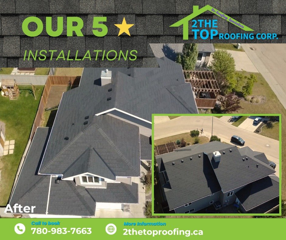 Check out these incredible drone shots of our latest install in Morinville. Precision, durability, and top quality craftsmanship
That&rsquo;s the 2TheTopRoofing way!
