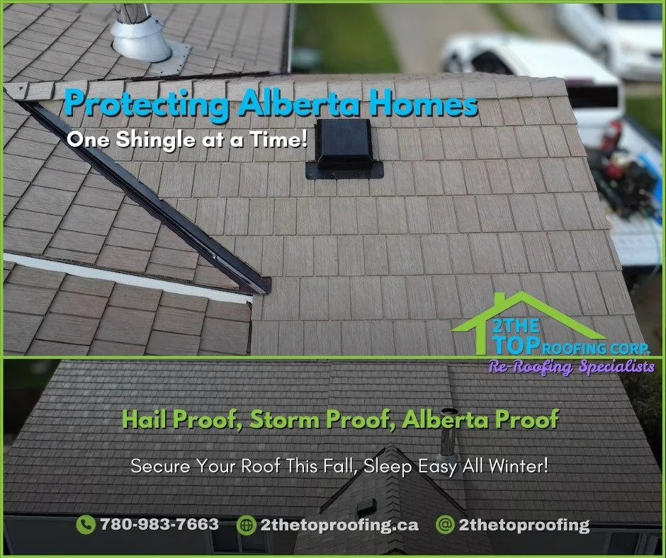 🍂 Fall is here, and so is your last chance for a storm‑proof roof before winter hits. Hail proof. Storm proof. Alberta proof. Call Us Today and sleep easy all season long!
#edmonton #edmontonroofing #euroshield #shingleroofing