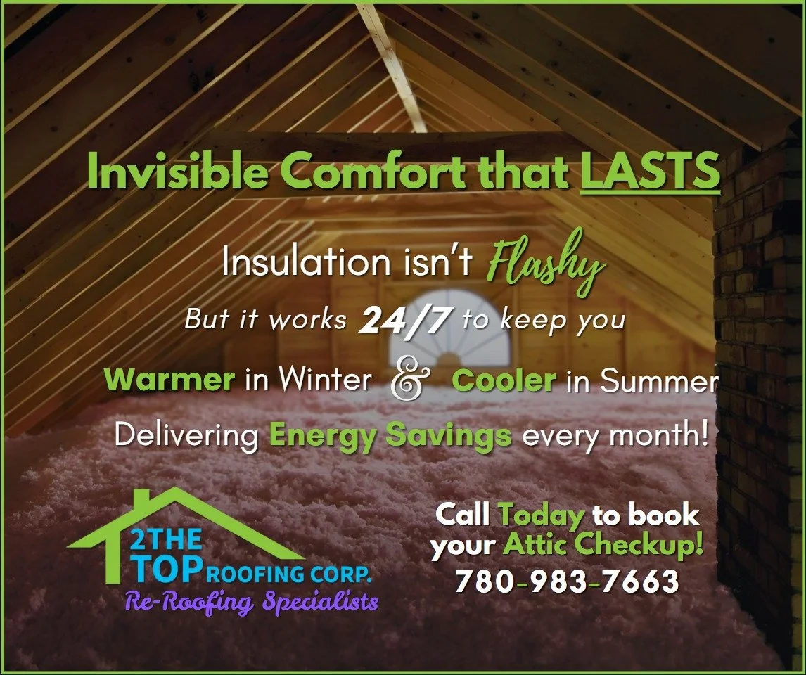 Cold creeping in?
Your attic might be the reason your furnace can't keep up or why your bills keep climbing!

🛠️ Proper insulation works silently, 24/7, to lock in warmth and slash energy costs.

Call now to book your Attic Checkup before the deep f