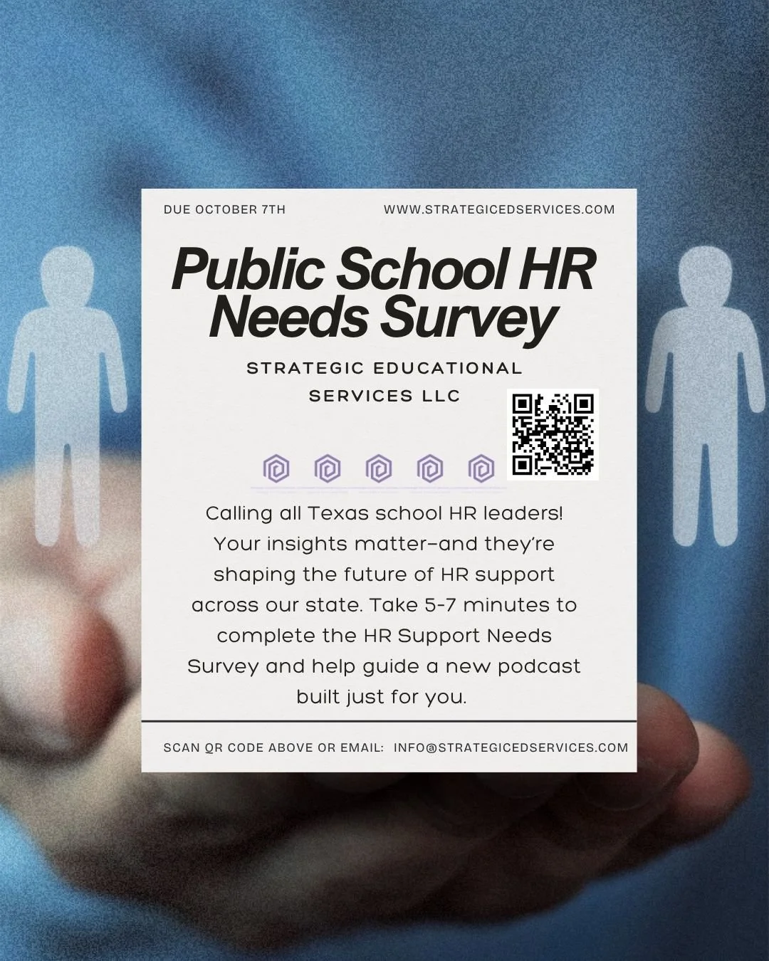 Take 5–7 minutes to share your insights in a brief survey designed to spotlight the real-world HR support needs across our state. Whether you're navigating staffing challenges, compliance updates, or PD gaps, your feedback will help shape respo