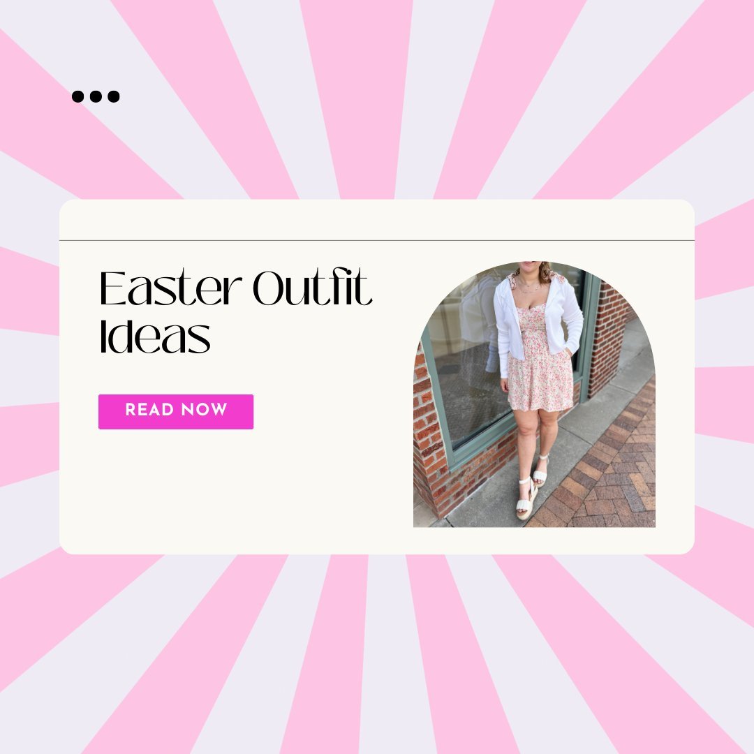 Needing outfit ideas for Easter? 

Check out our blog for more ideas! 

#easteroutfits #easter #outfitideas #blog #boutique