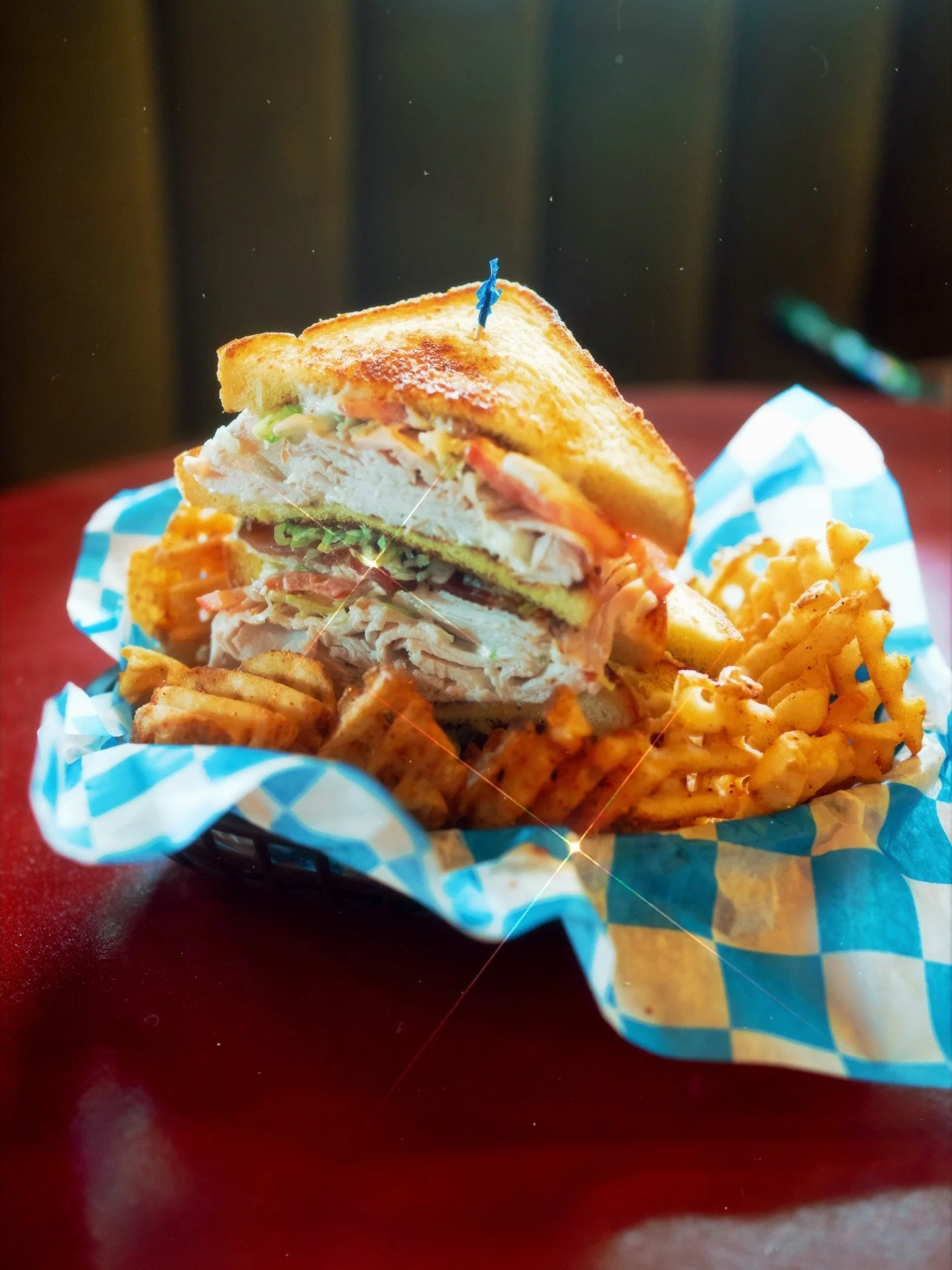 Busty&rsquo;s got the MEATS! Try our Turkey Club, (hell, double stack em&rsquo;) and our Turkey Ranch Wrap today. House made tortillas, baby! 🦃✨