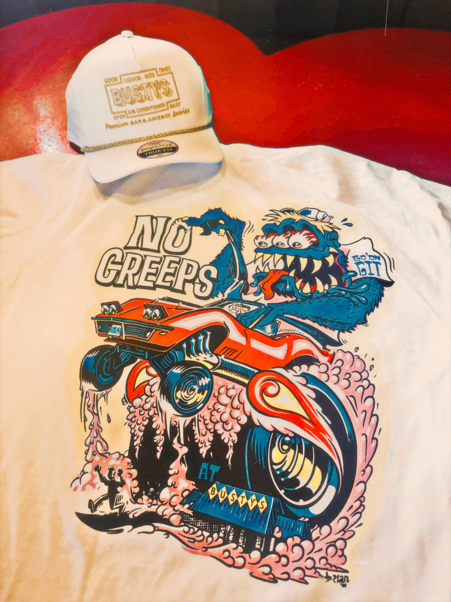Better run! NO CREEPS! Back in stock just in time for another glorious Burnout Breakfast tomorrow. 🏁🏁🏁
🖼️ @_brianmorris_