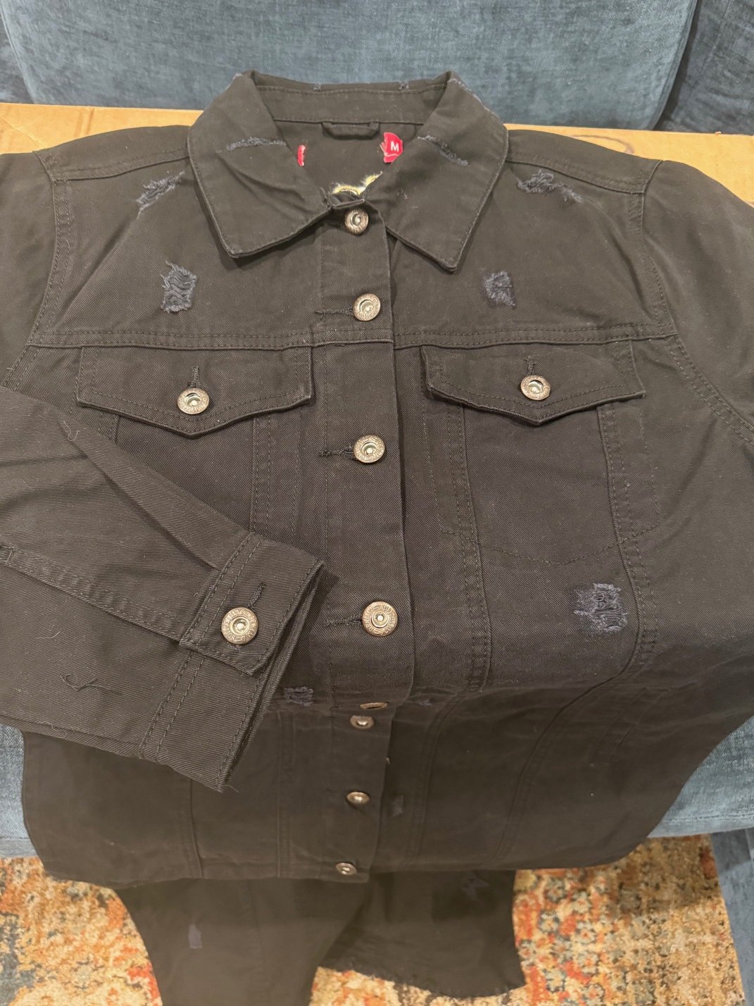 Front view of black jean jacket (2).jpg
