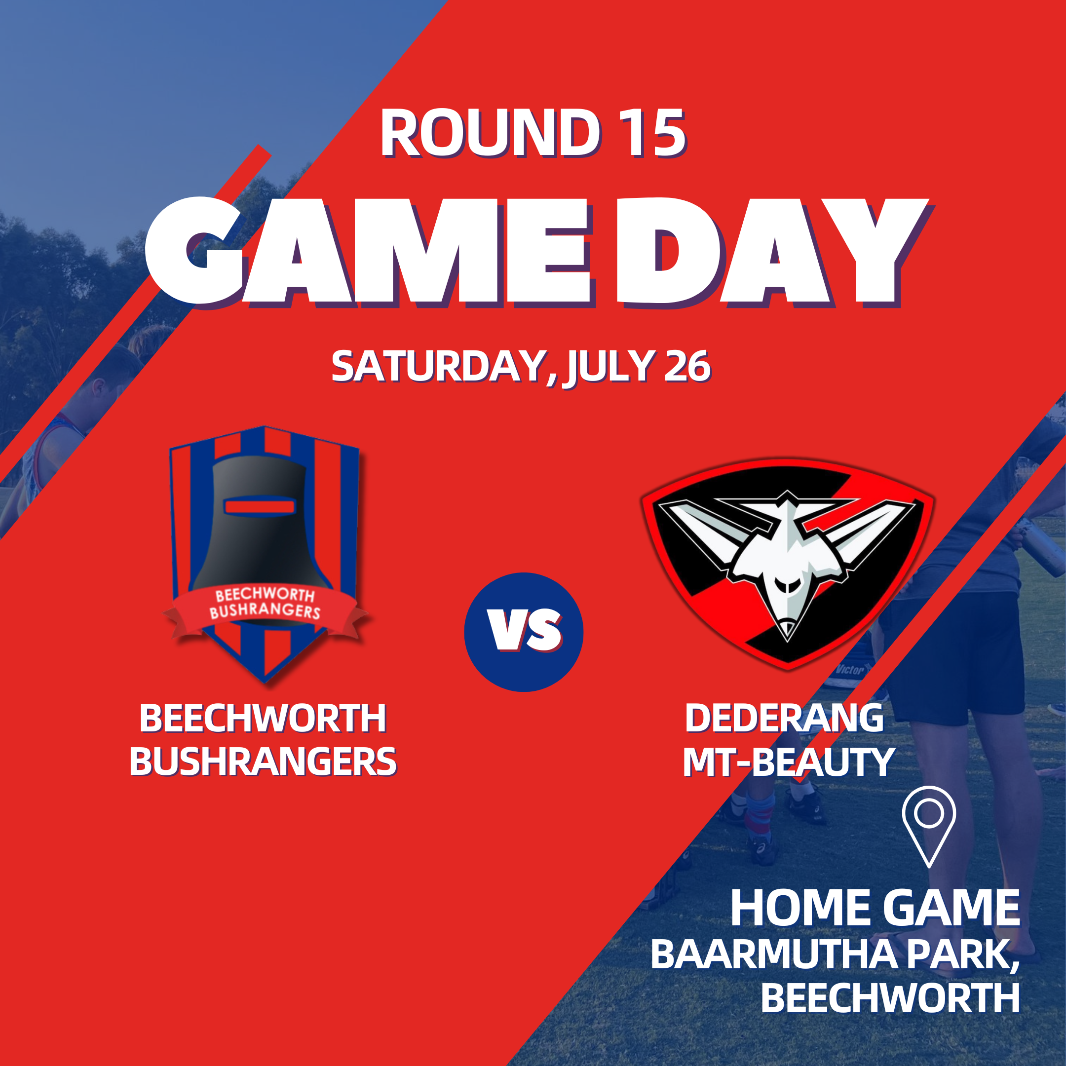 ROUND 15 - HOME GAME