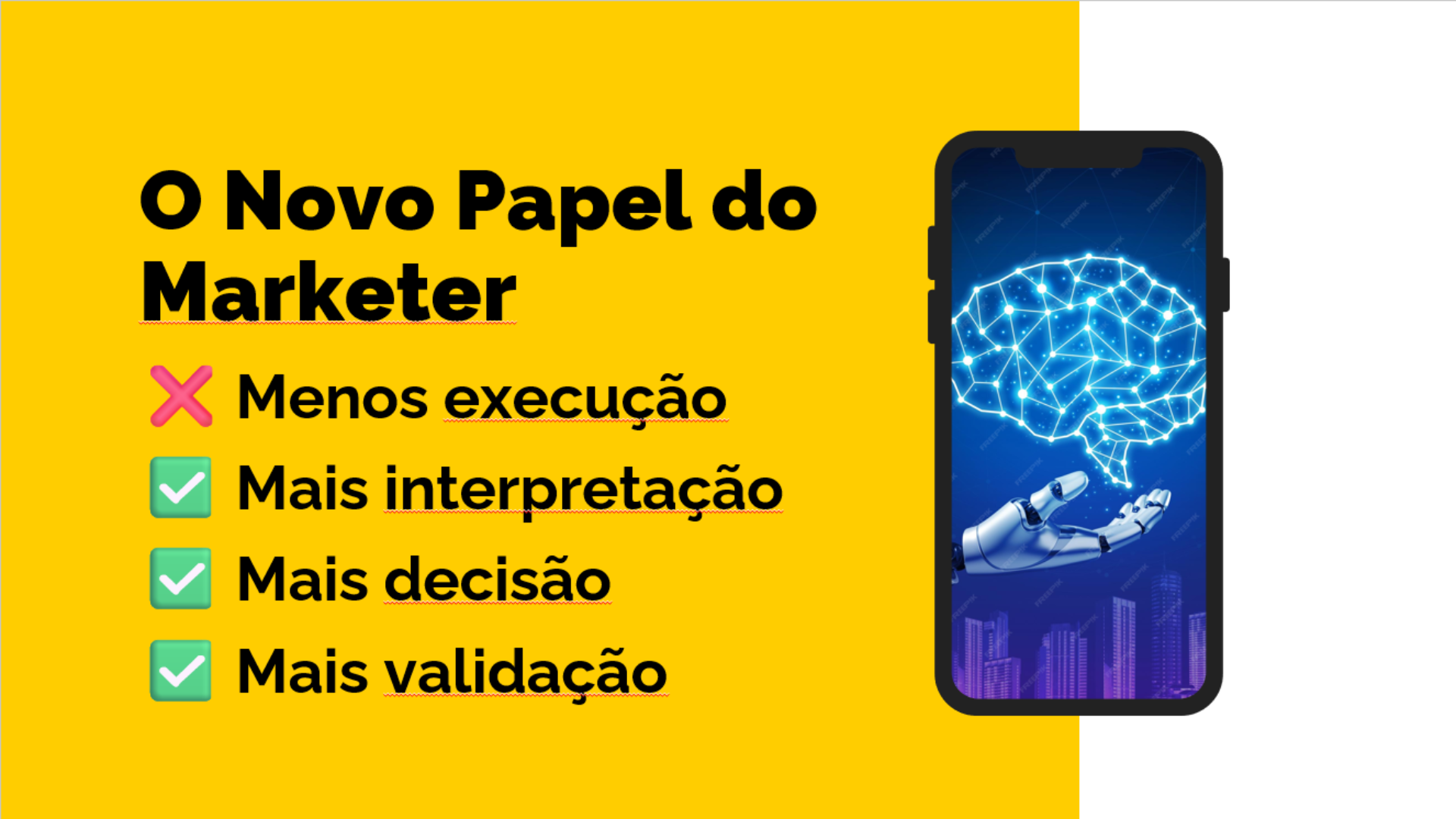 O novo papel do Marketer num mundo de IA
