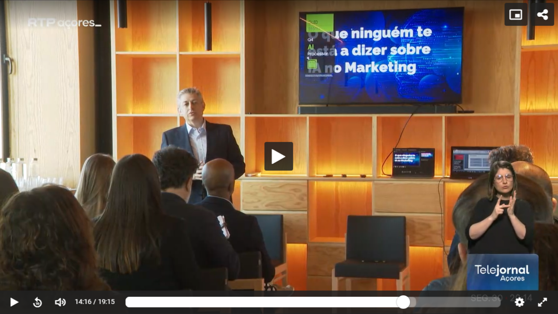 Reportagem RTP Açores sobre a unConference