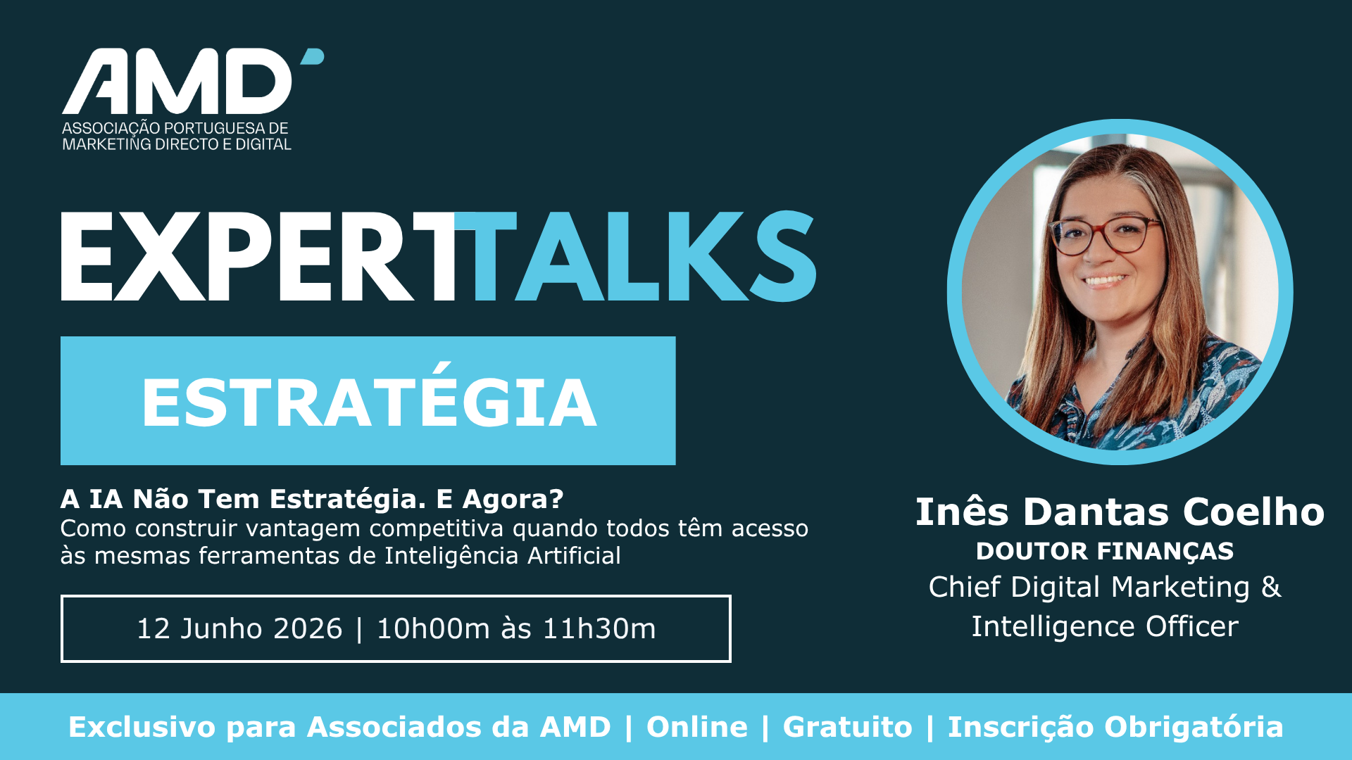 AMD - Expert Talks - Estratégia - Inês Dantas Coelho