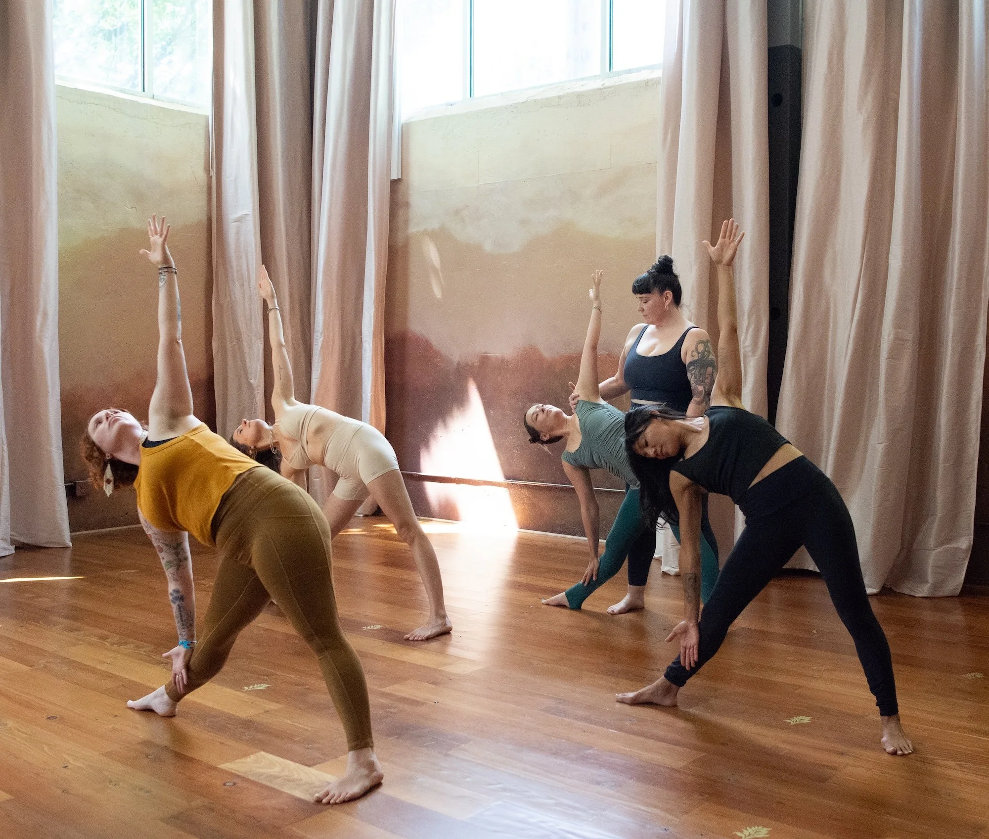 Triangle Trikonasana Full Bodied Yoga PDX