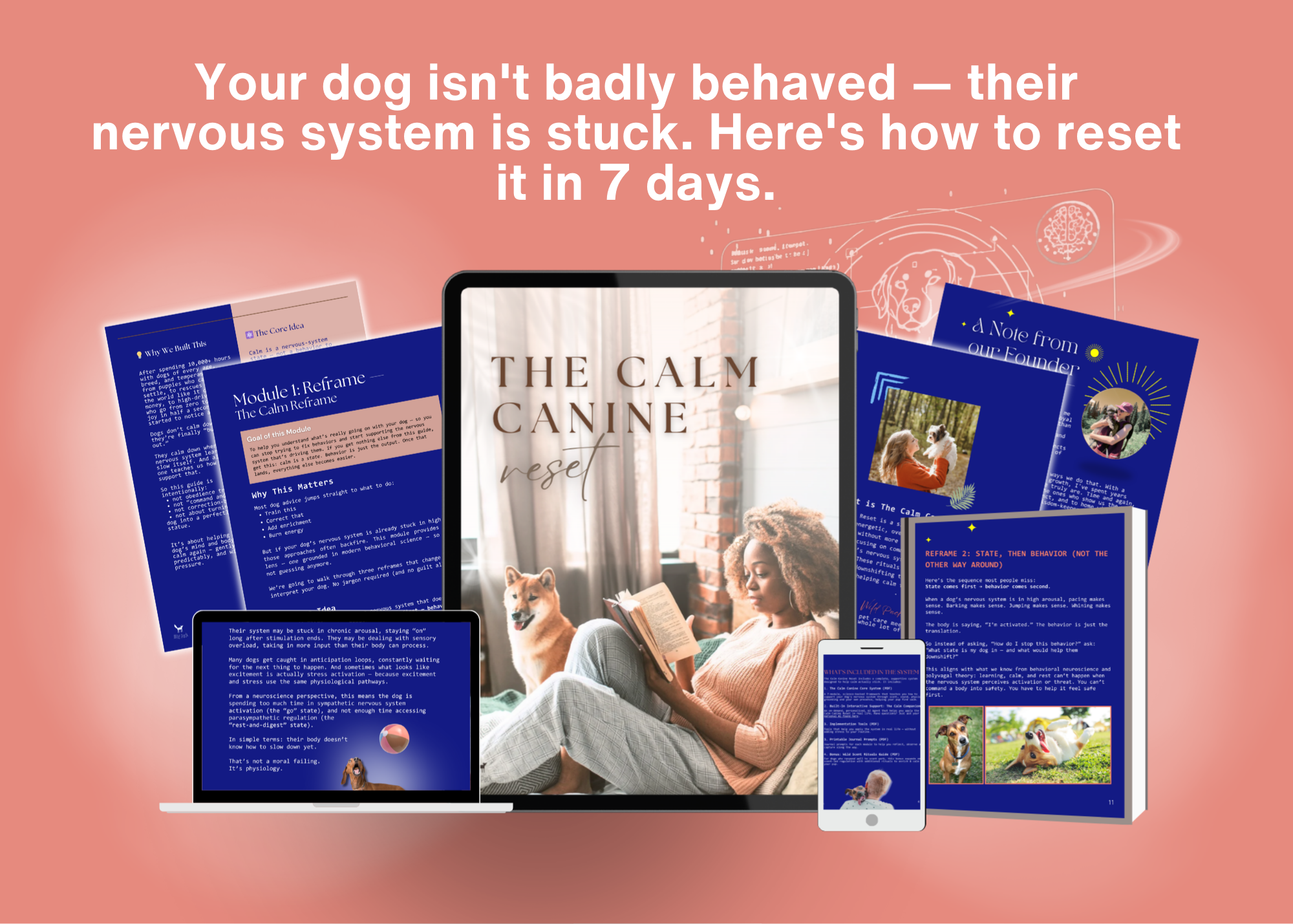 Calm Canine Reset | Calm your Dog in 7 Days or Less with our Calm Canine Reset System