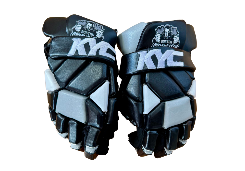 KYC Ball Hockey Gloves - (Chiclets Cup) Big Deal Selects/Boston Stranglers Exclusives (Clearance)
