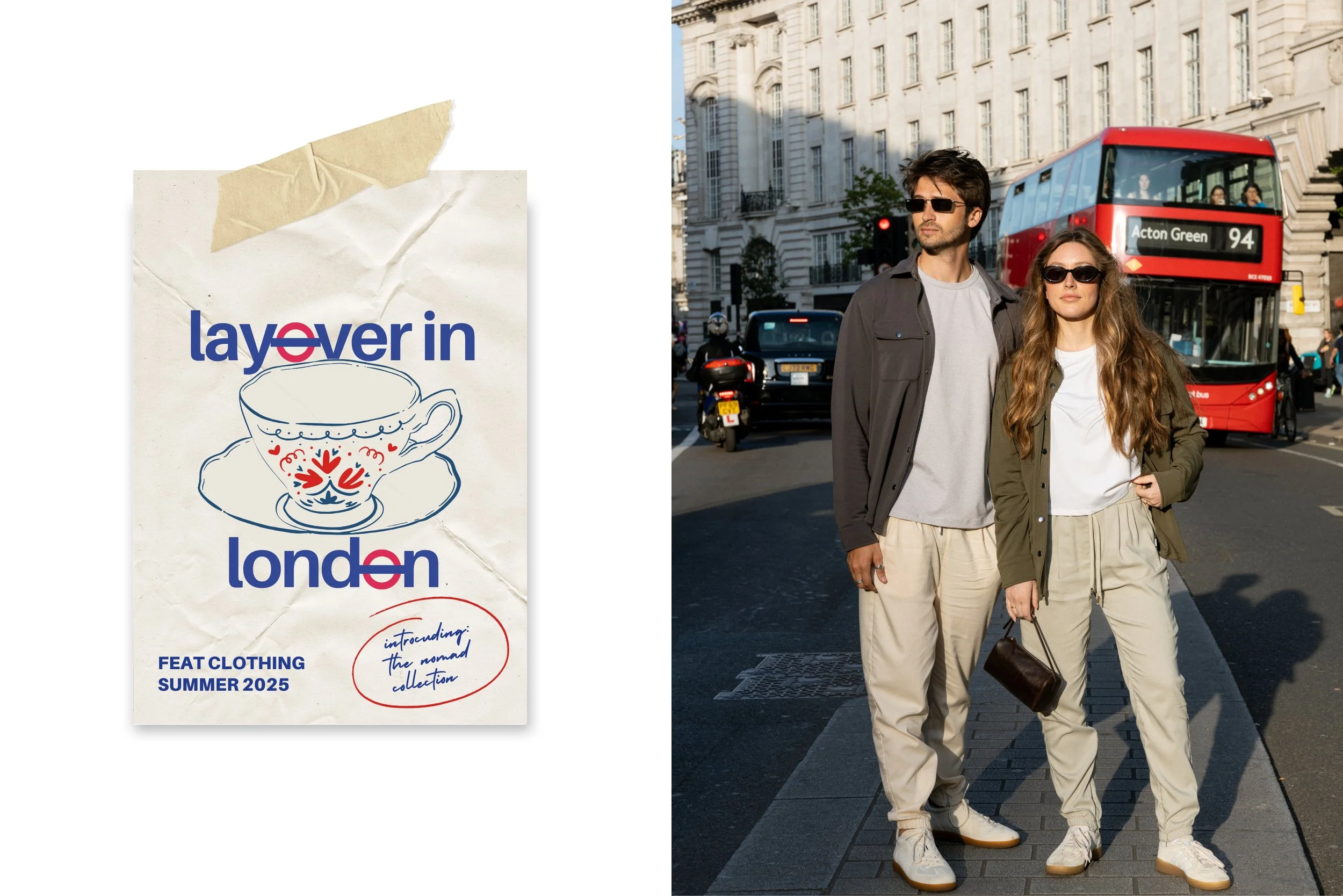 Layover In London Campaign