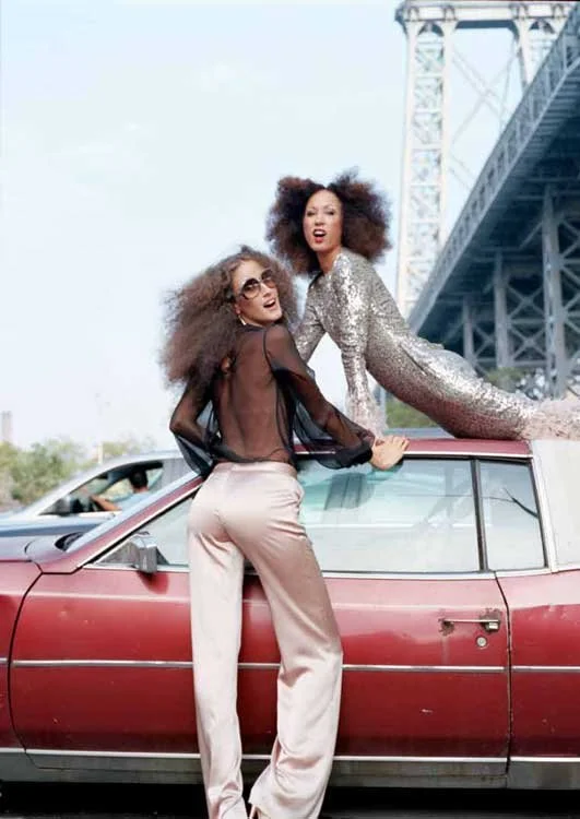 Pat and Anna Cleveland for Oak Magazine