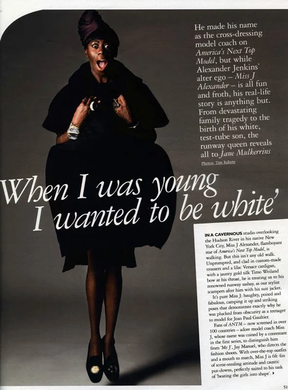 Miss J Alexander for Grazia Magazine