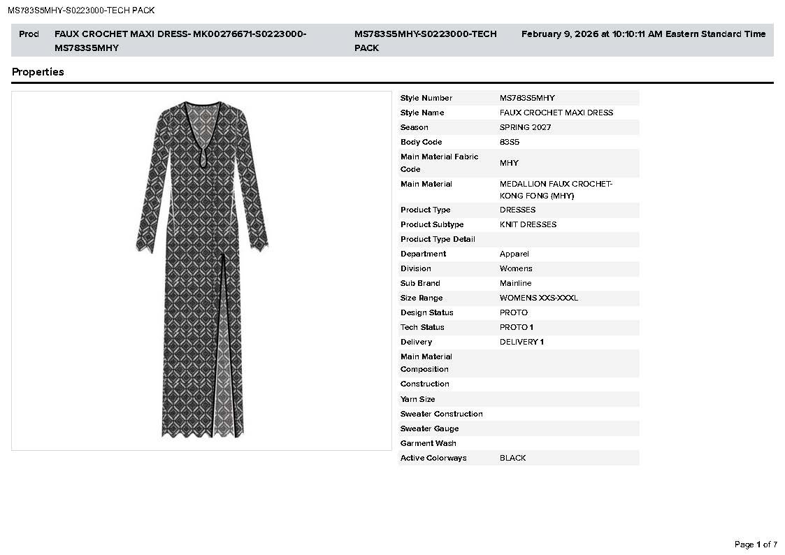 Crochet Maxi Dress
