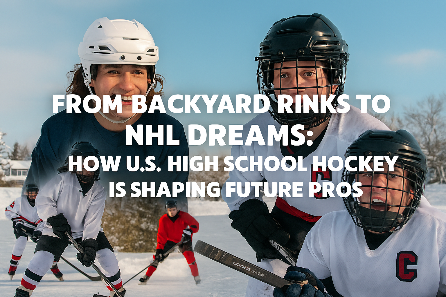 From Backyard Rinks to NHL Dreams: How U.S. High School Hockey Is Shaping Future Pros