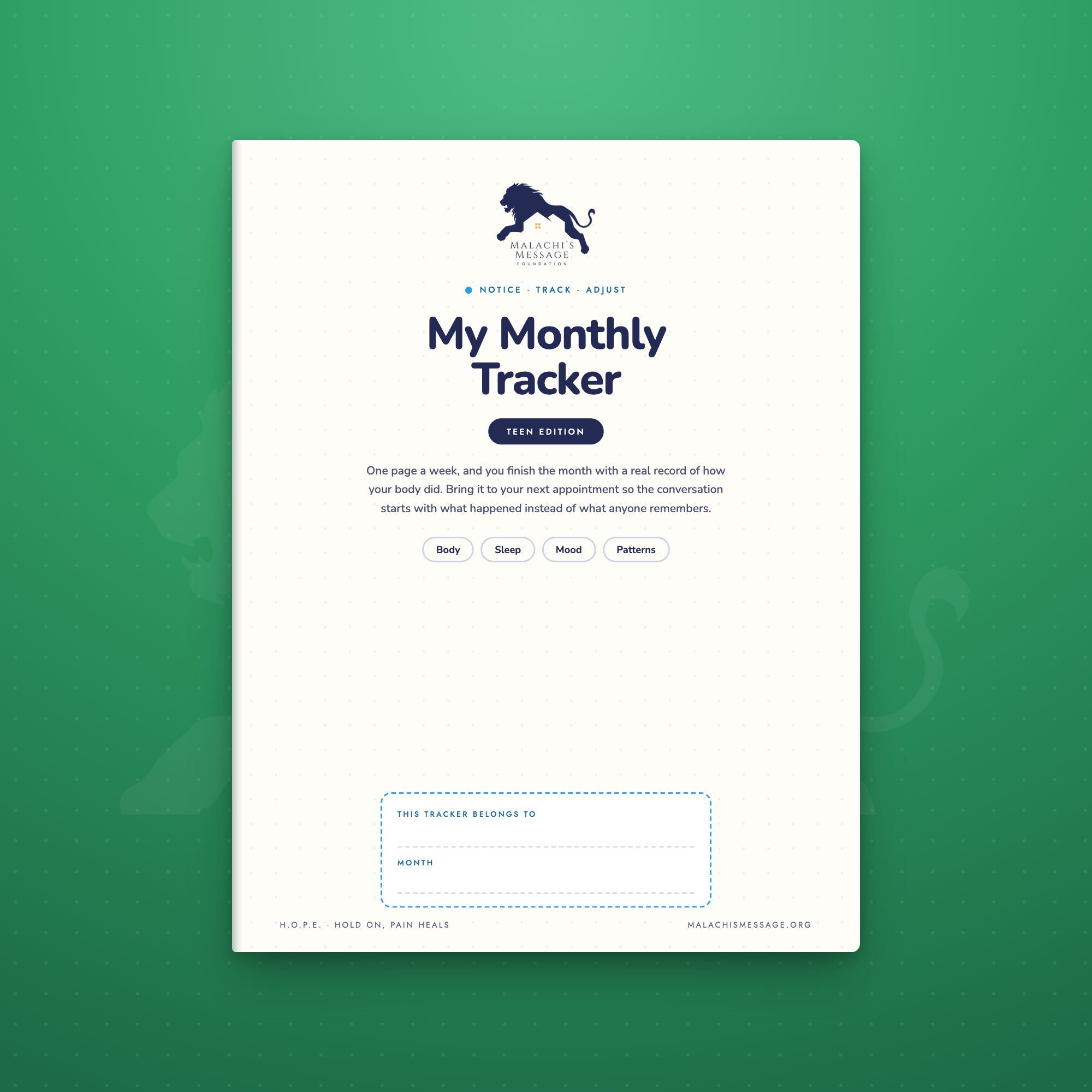Tracker Teens - Product 1 Cover.png