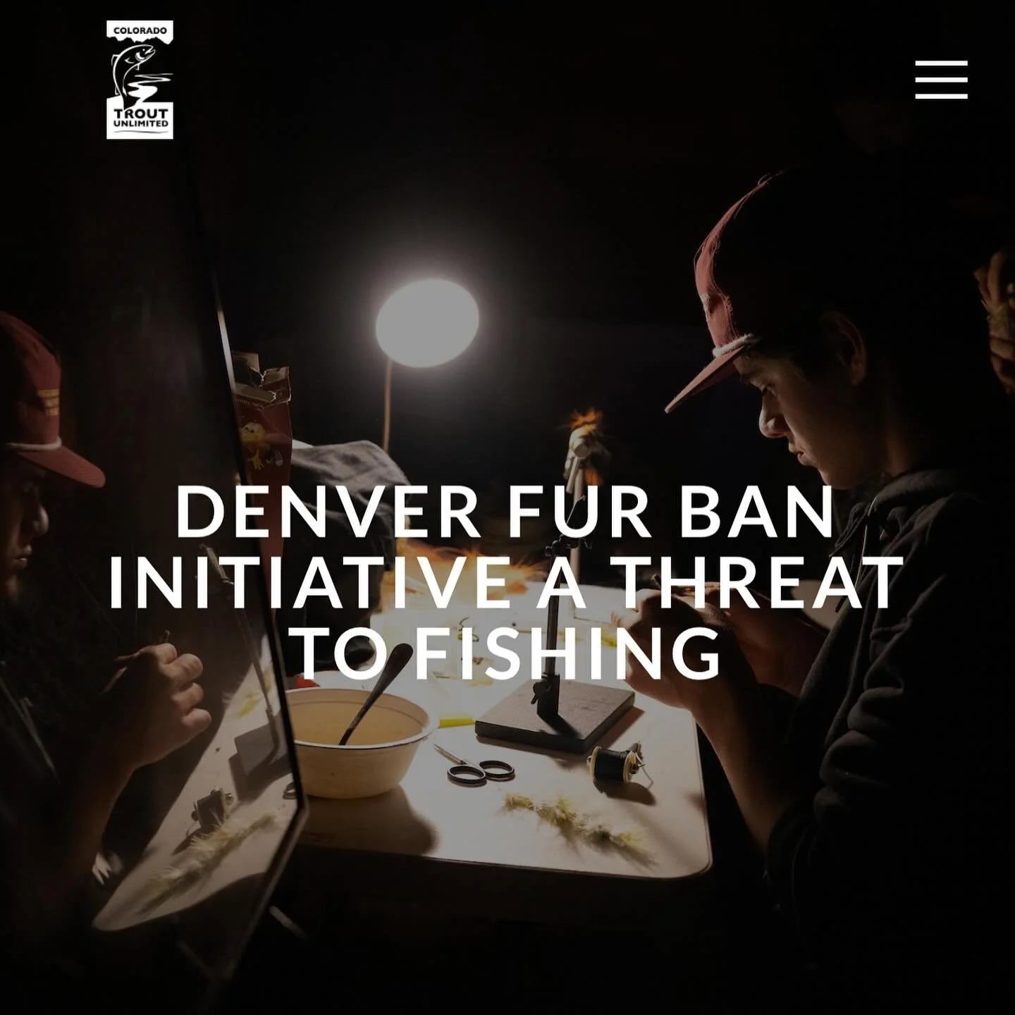 Colorado TU is urging its members and supporters in the City and County of Denver to vote no on Initiated Ordinance 308 this year, the proposed Denver Fur Ban. While farming of fur bearing animals and sale of luxury fur apparel are not coldwater cons