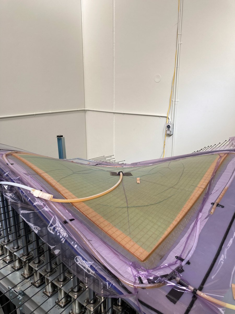 CurveWorks Adapa Adaptive Mould Fabricator Hire Auckland in use (zoomed out)