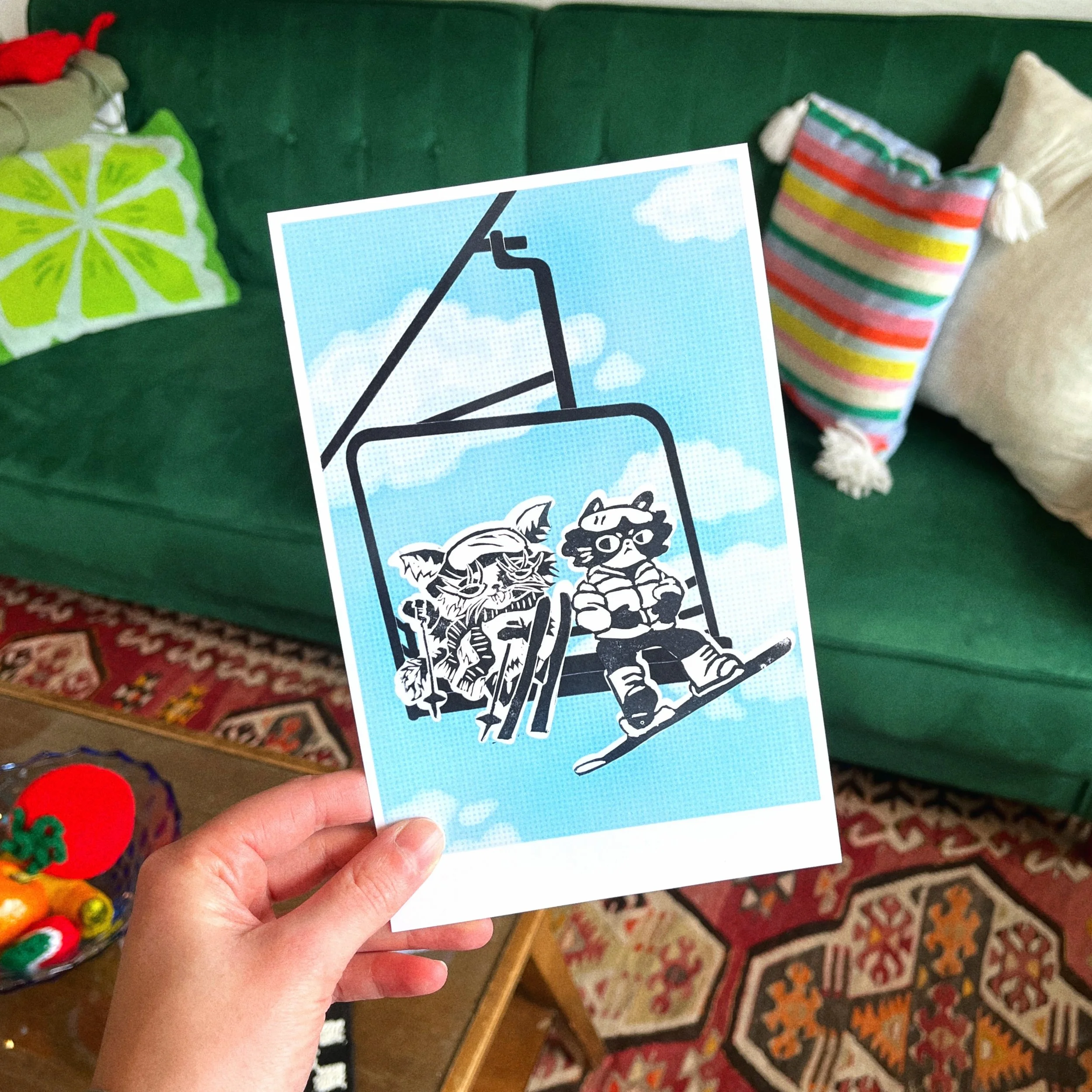 Winter Stamp Rally — Hasty Faun