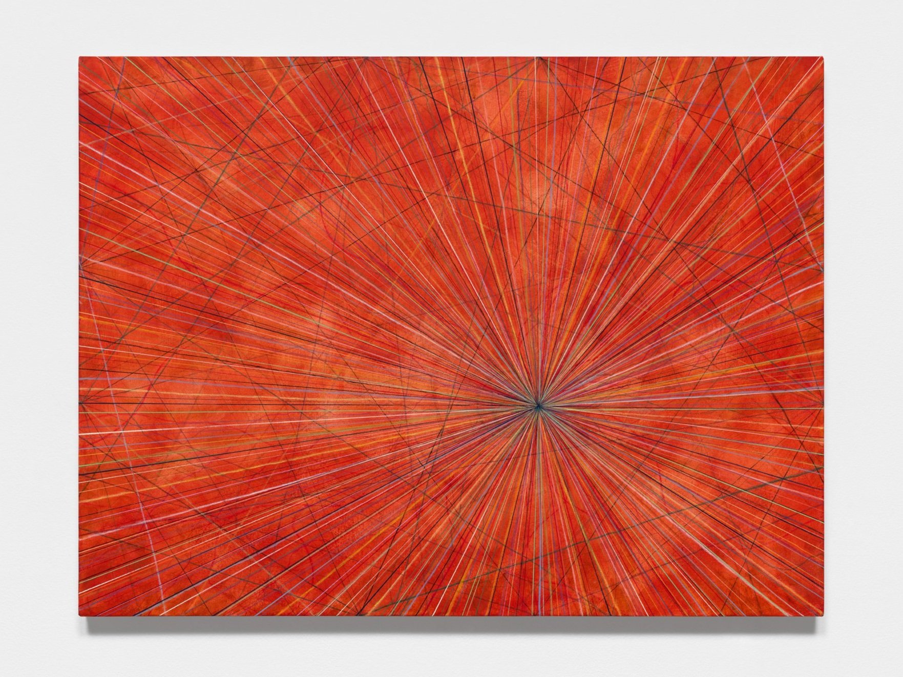 Retinal Processing | Acrylic on Canvas | 30x40" | 2026