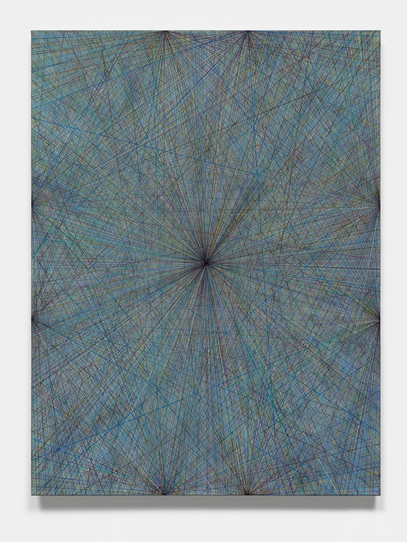 Tekhelet | Acrylic on Canvas | 48x26" |2026