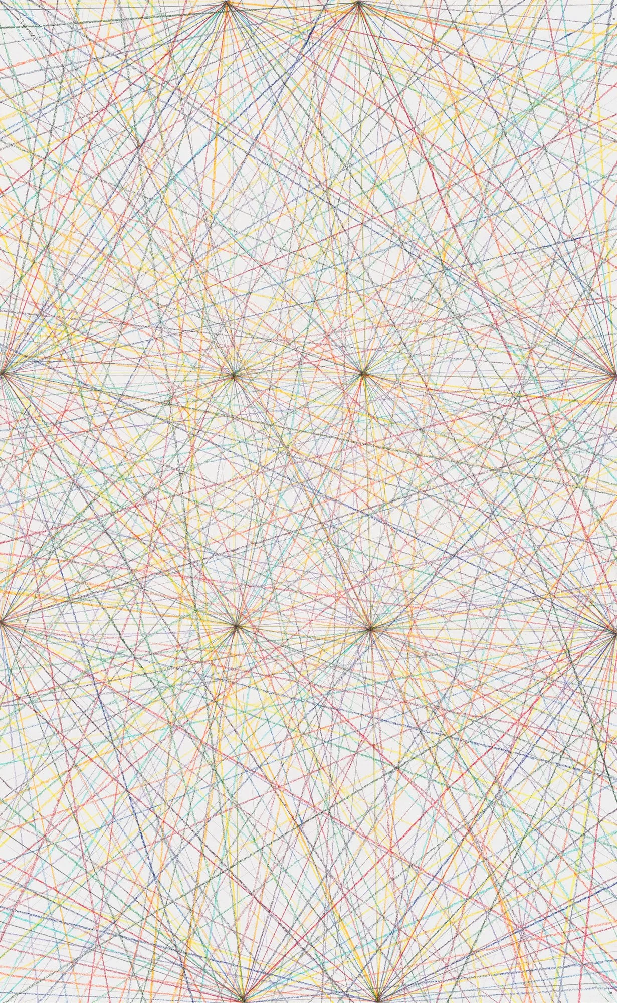 Untitled | Graphite and Colored Pencil | 30x18.75" | 2025